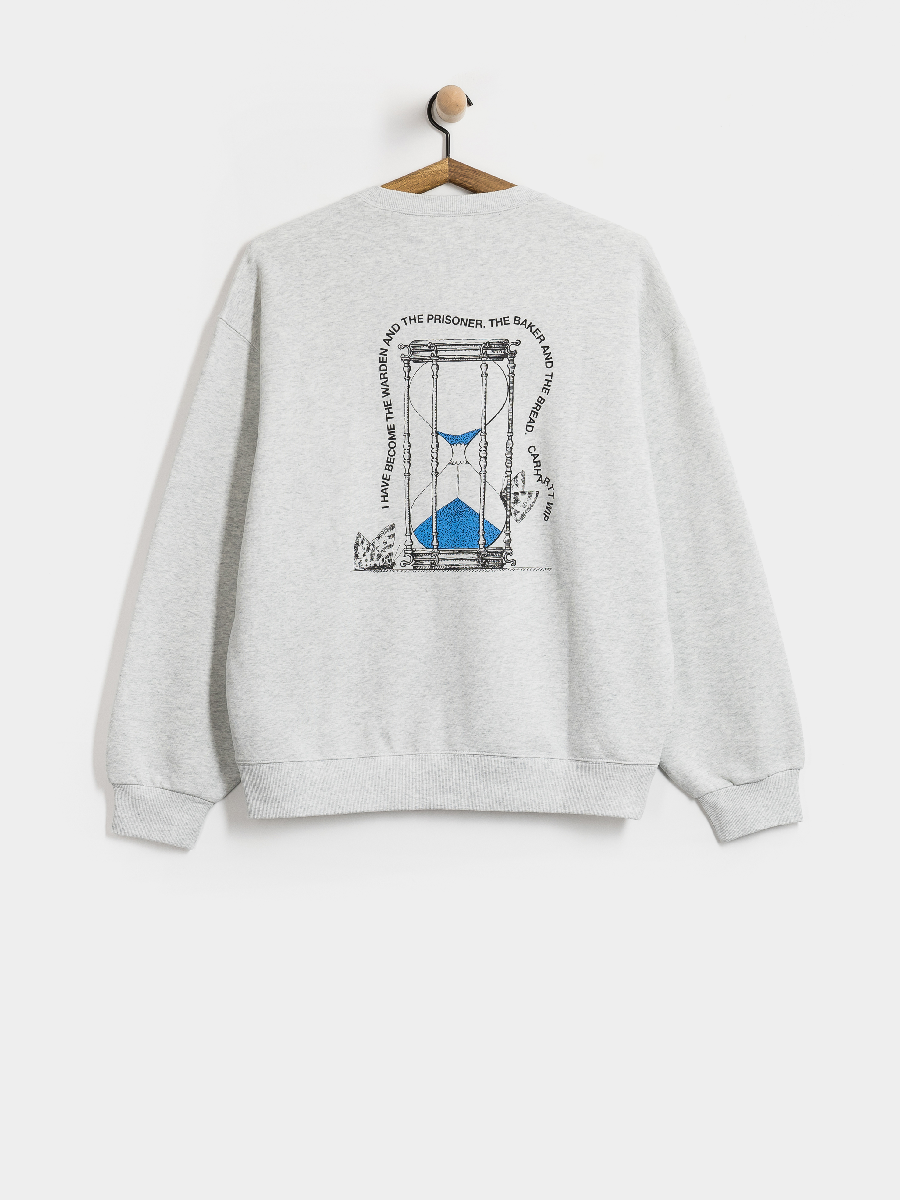 Pulóver Carhartt WIP Hourglass (ash heather/stone washed)