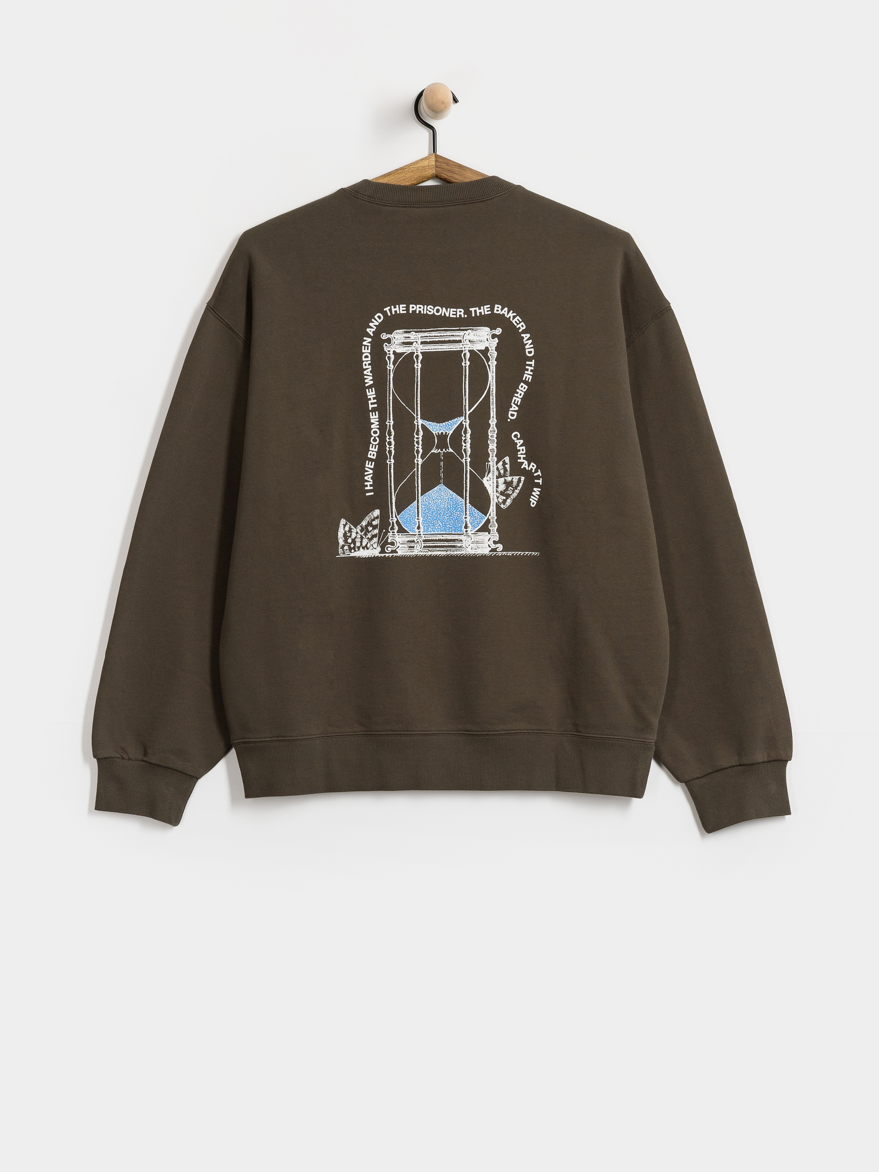 Pulóver Carhartt WIP Hourglass (cypress/stone washed)