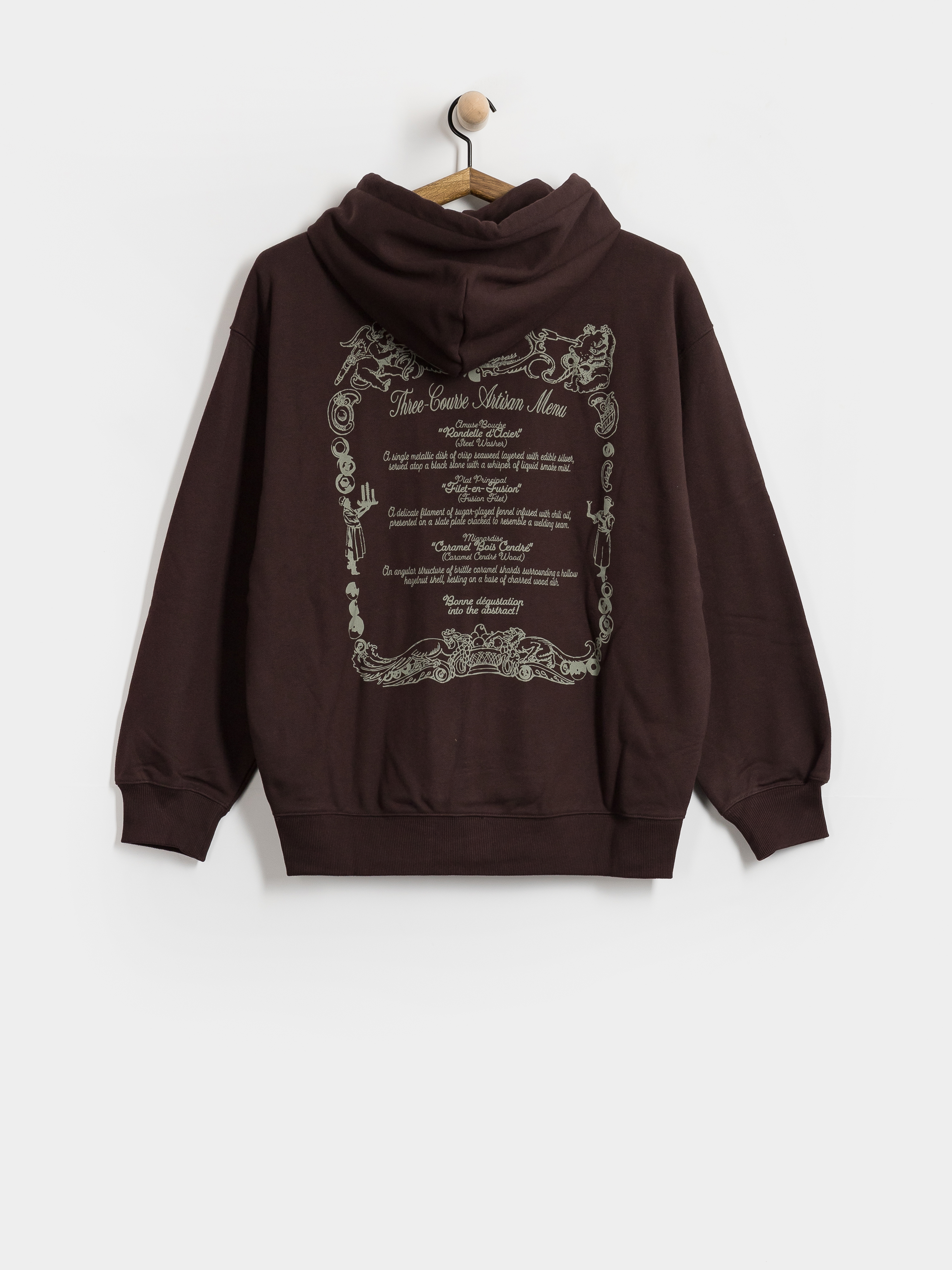 Carhartt WIP Chez WIP ZHD Kapucnis pulu00f3ver (palisander/grey)