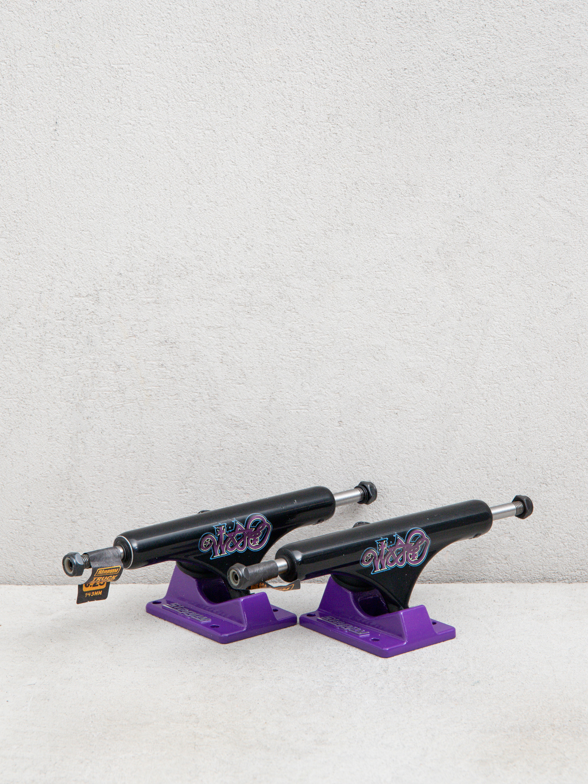Gördeszka felfüggesztés Slappy ST1 Hollow Bam (black/purple)