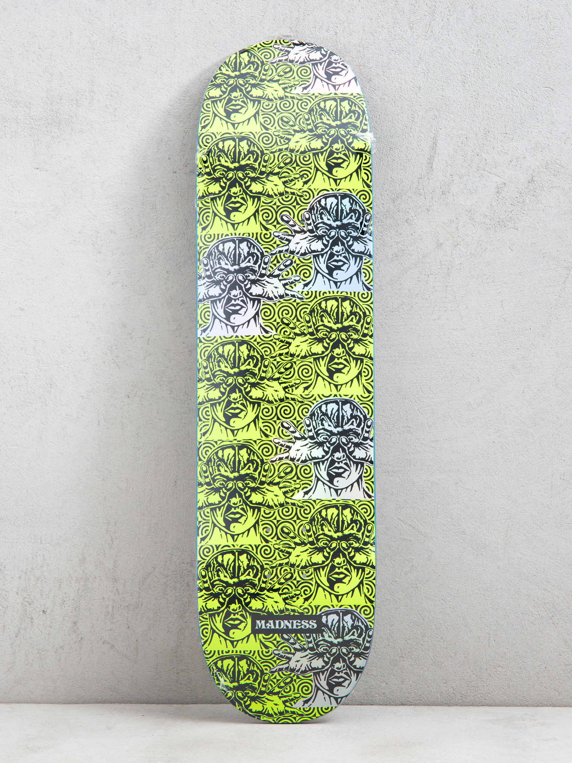 Gördeszka lap Madness Repeat Offender (safety yellow/holographic)