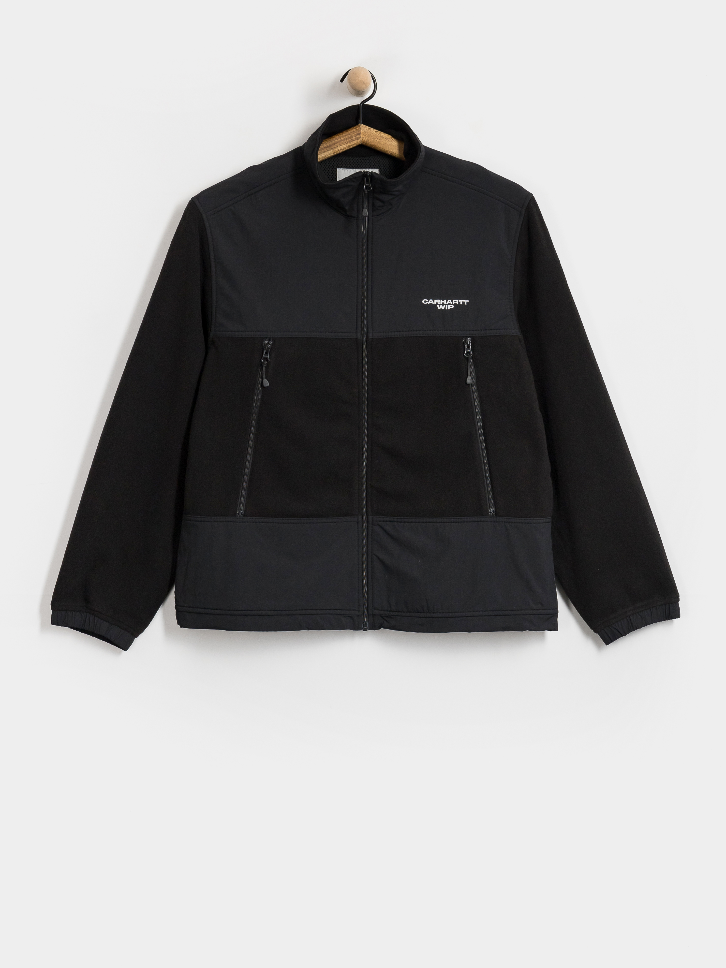 Polár pulóver Carhartt WIP Edmore (black/white)