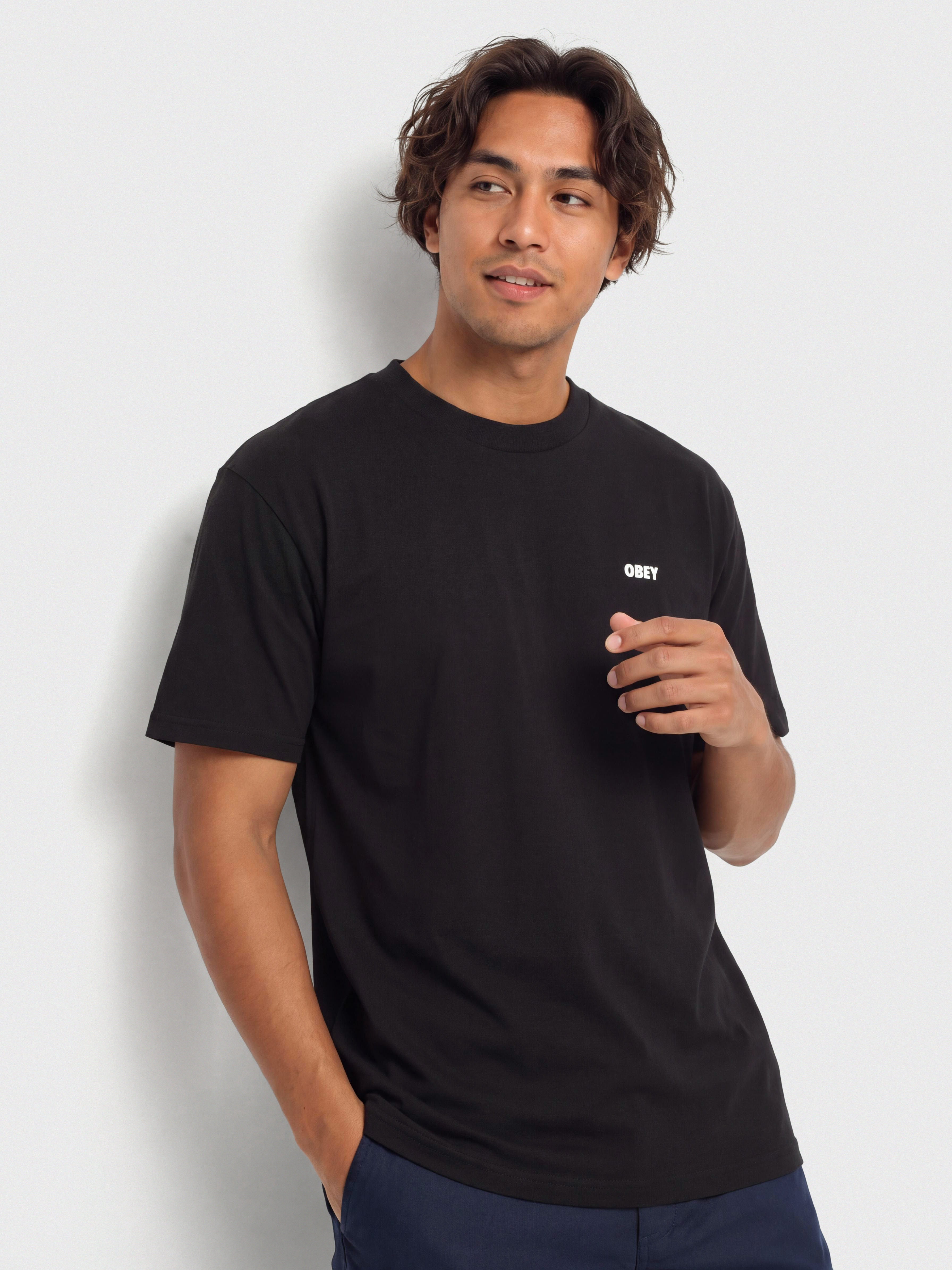 OBEY The Medium Is The Message Póló (black)