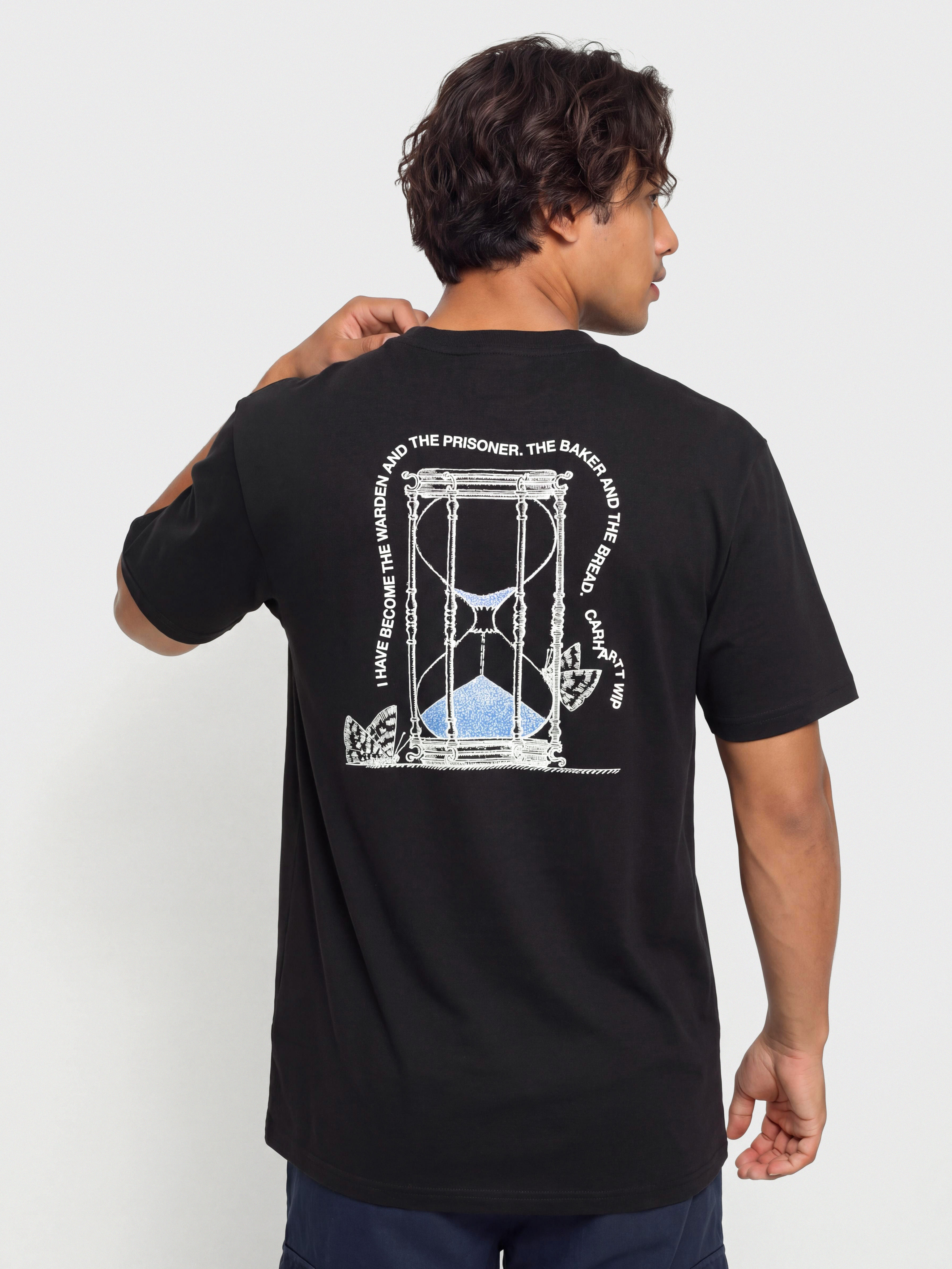 Póló Carhartt WIP Hourglass (black)