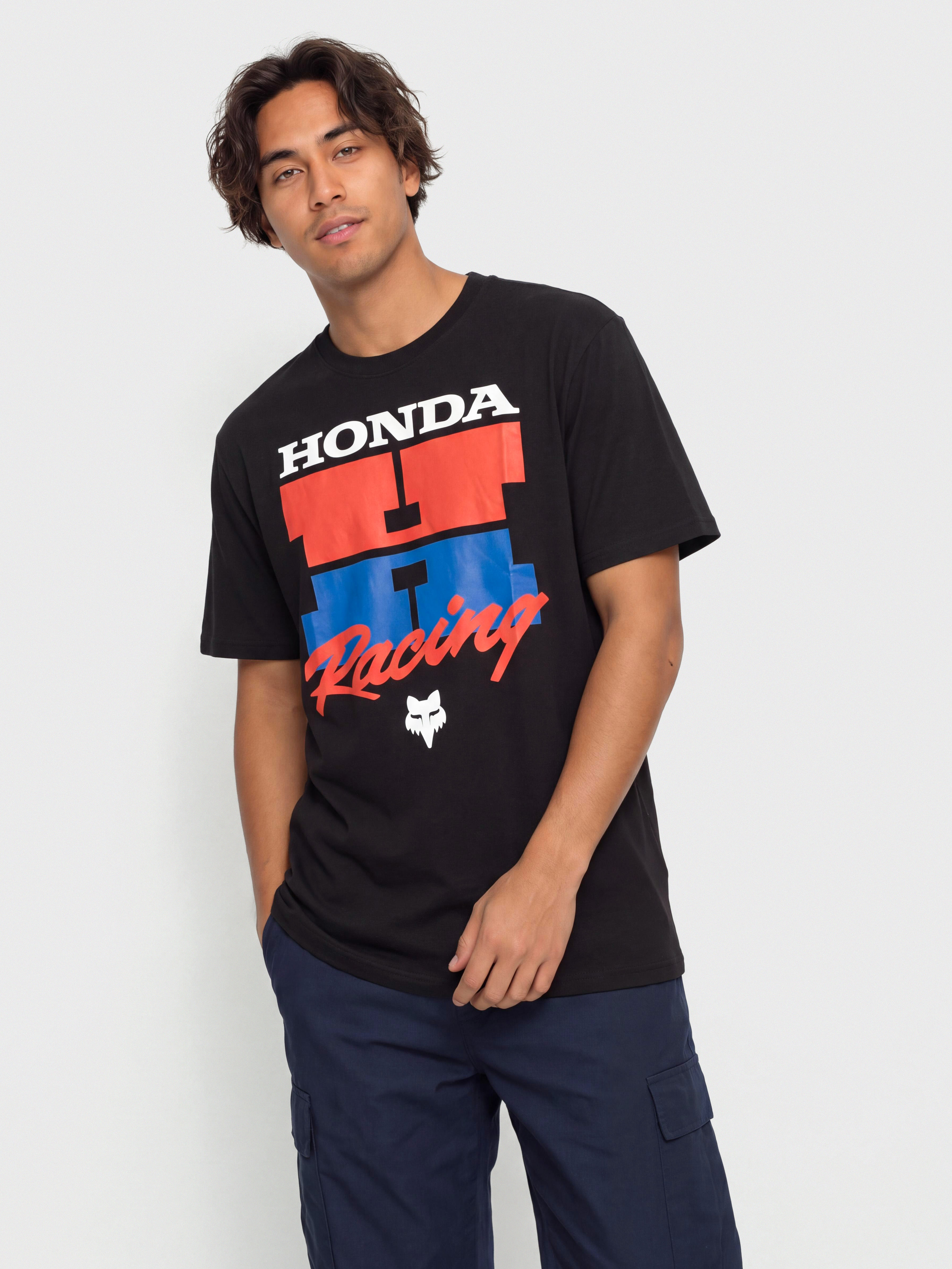 Póló Fox Honda Midweight (black)