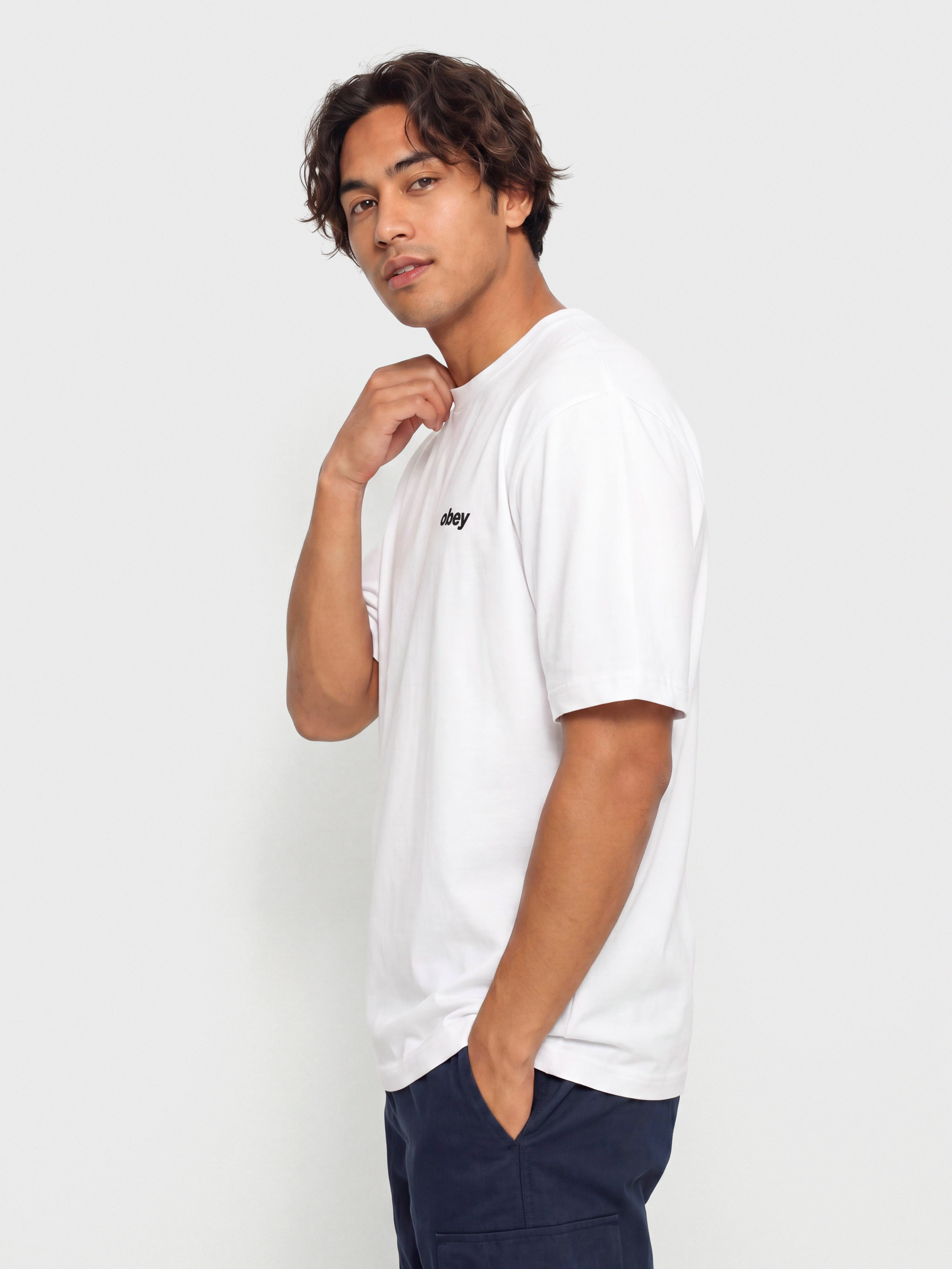 OBEY Intercontinental Póló (white)