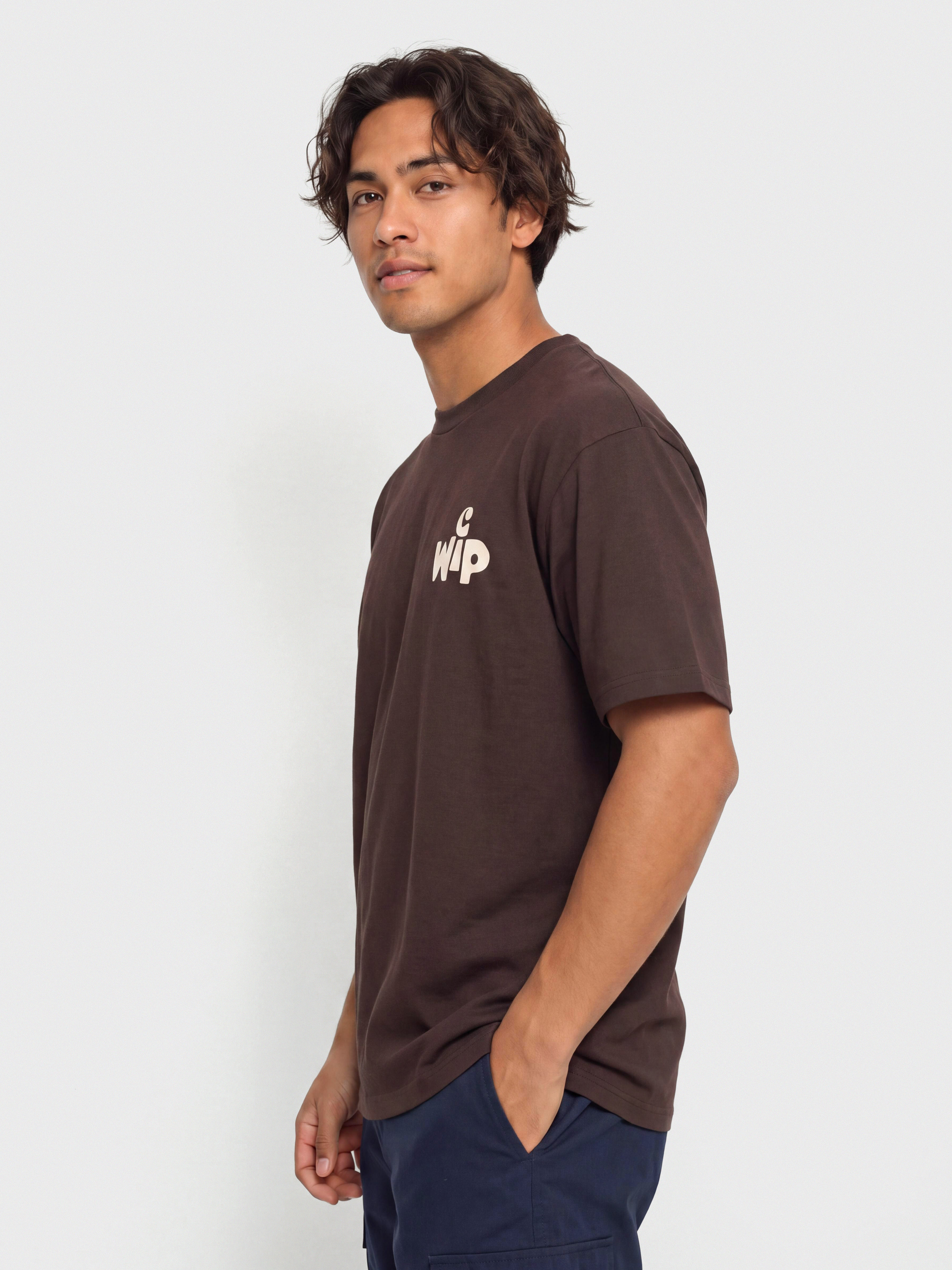 Póló Carhartt WIP Cutout (palisander)