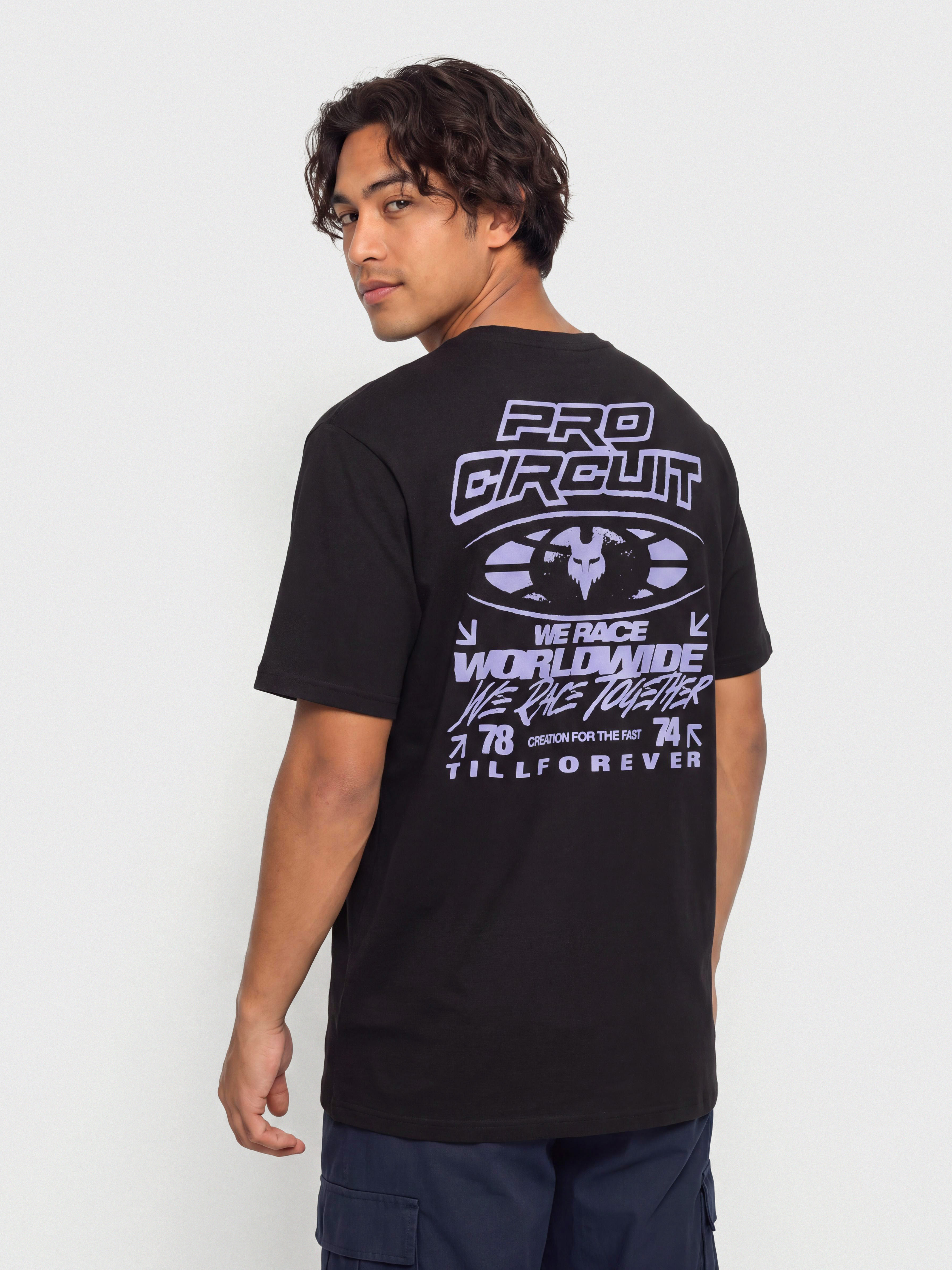 Fox Pro Circuit Midweight Póló (black)