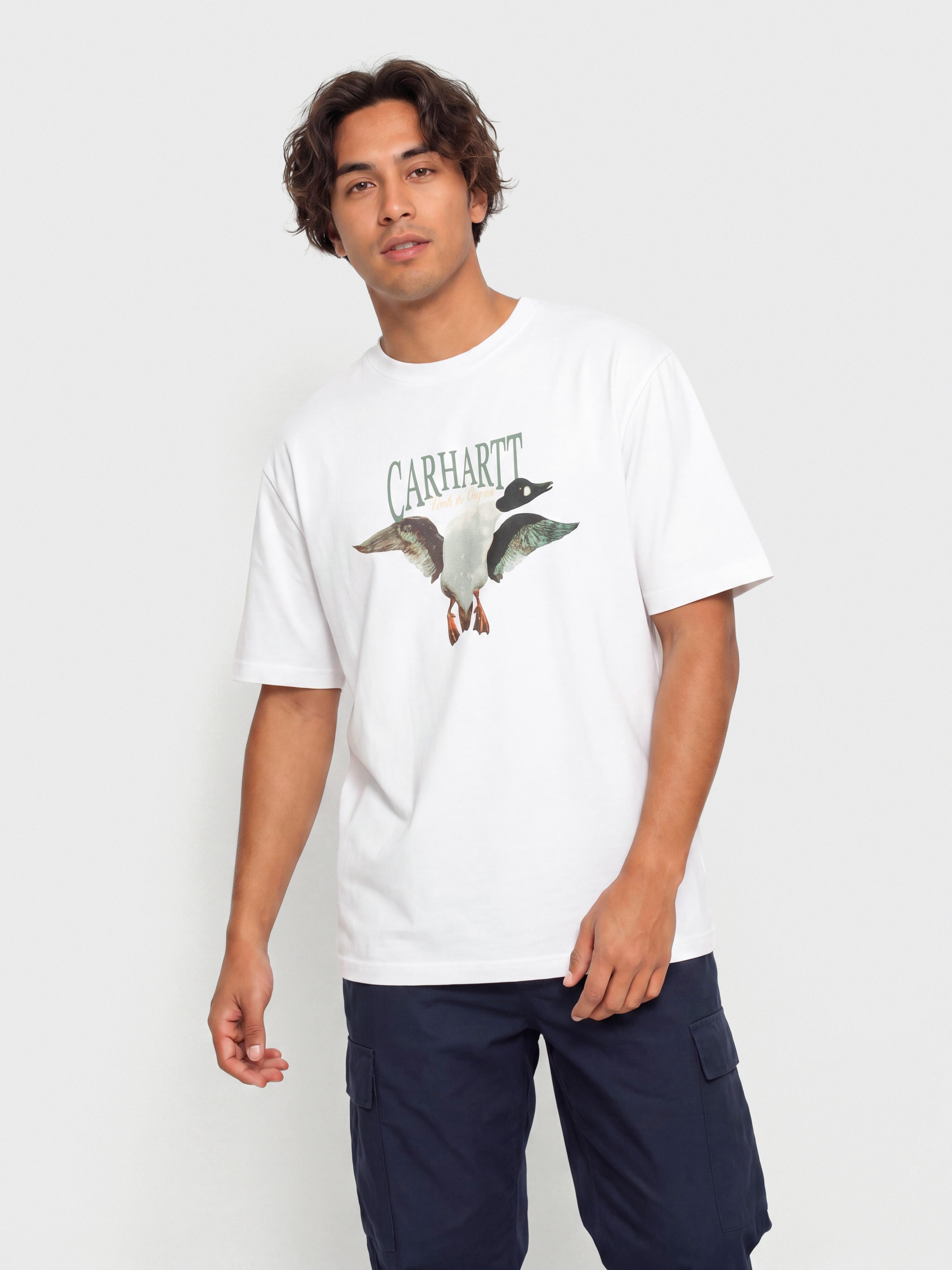 Póló Carhartt WIP Pennon (white)