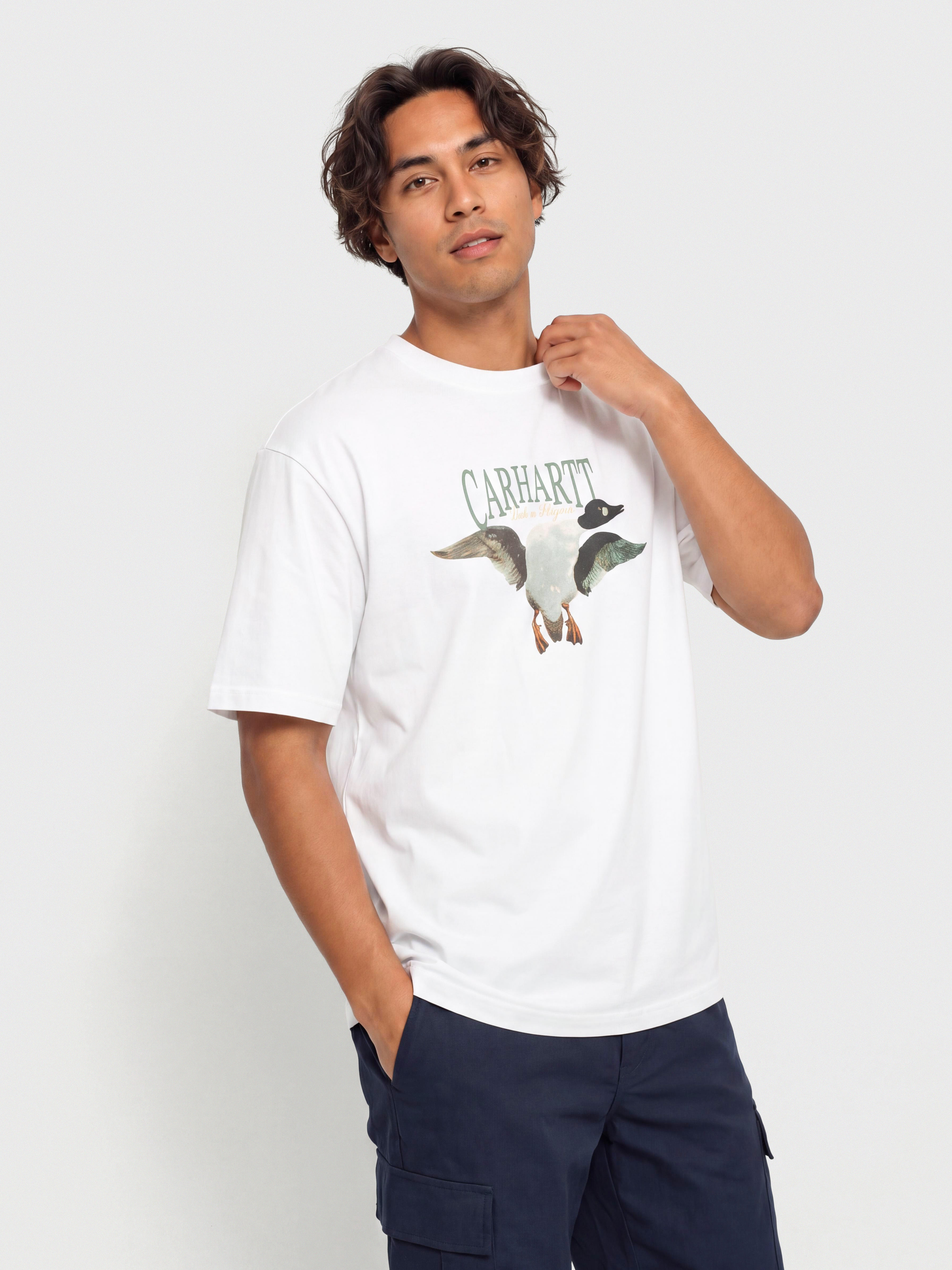 Póló Carhartt WIP Pennon (white)