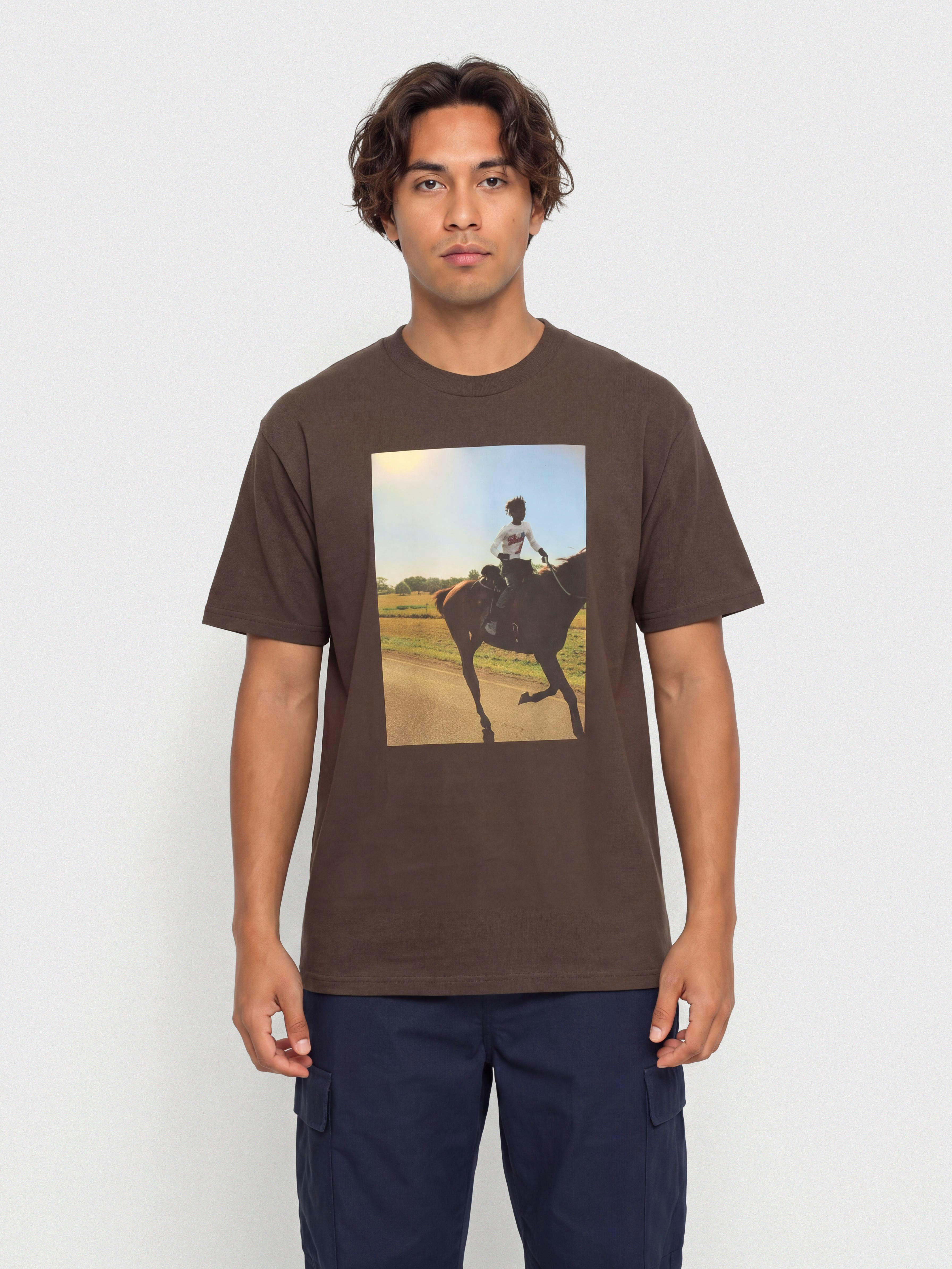 OBEY Trail Ride Póló (java brown)