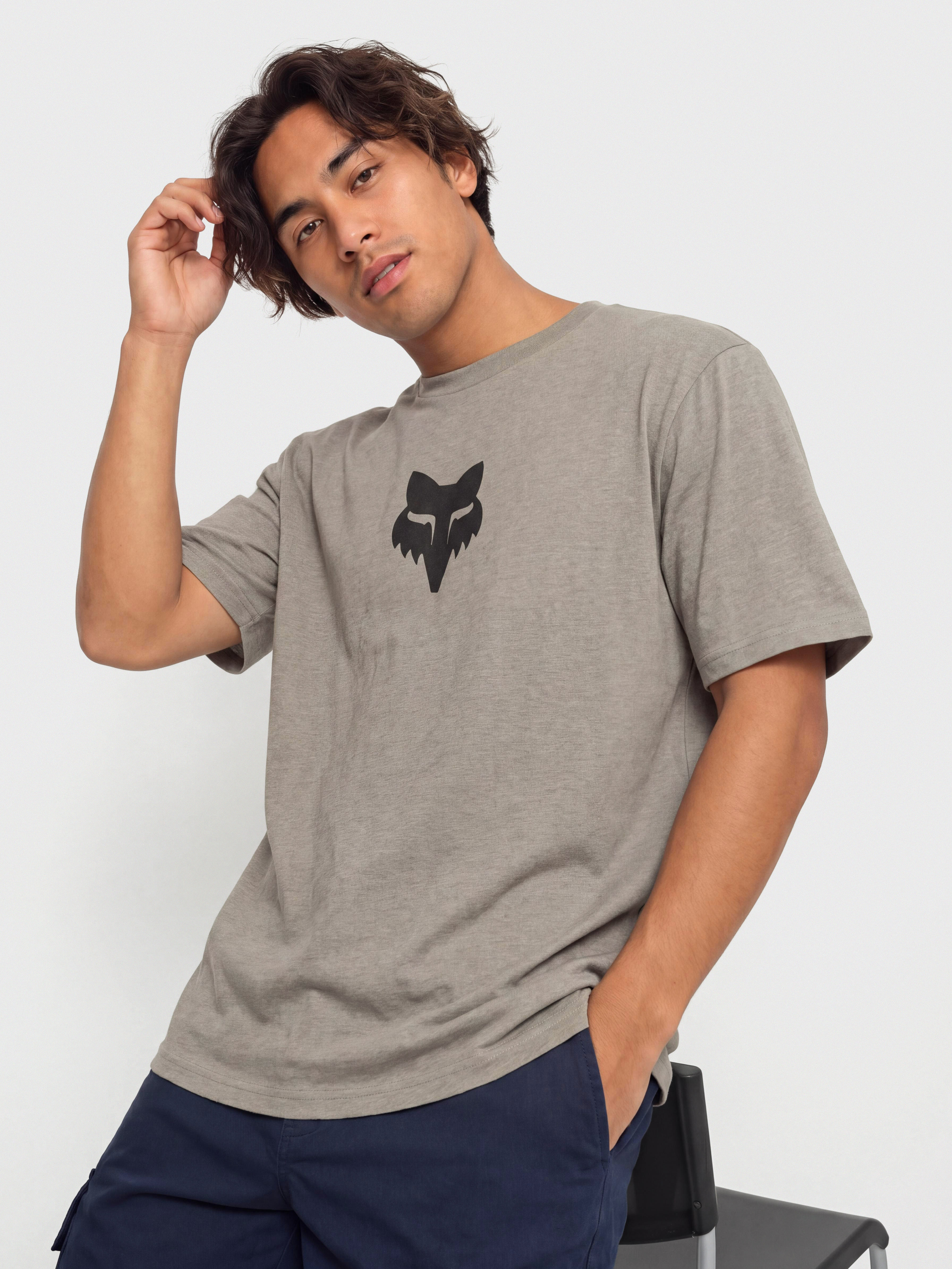 Pu00f3lu00f3 Fox Head 195 (heather graphite)