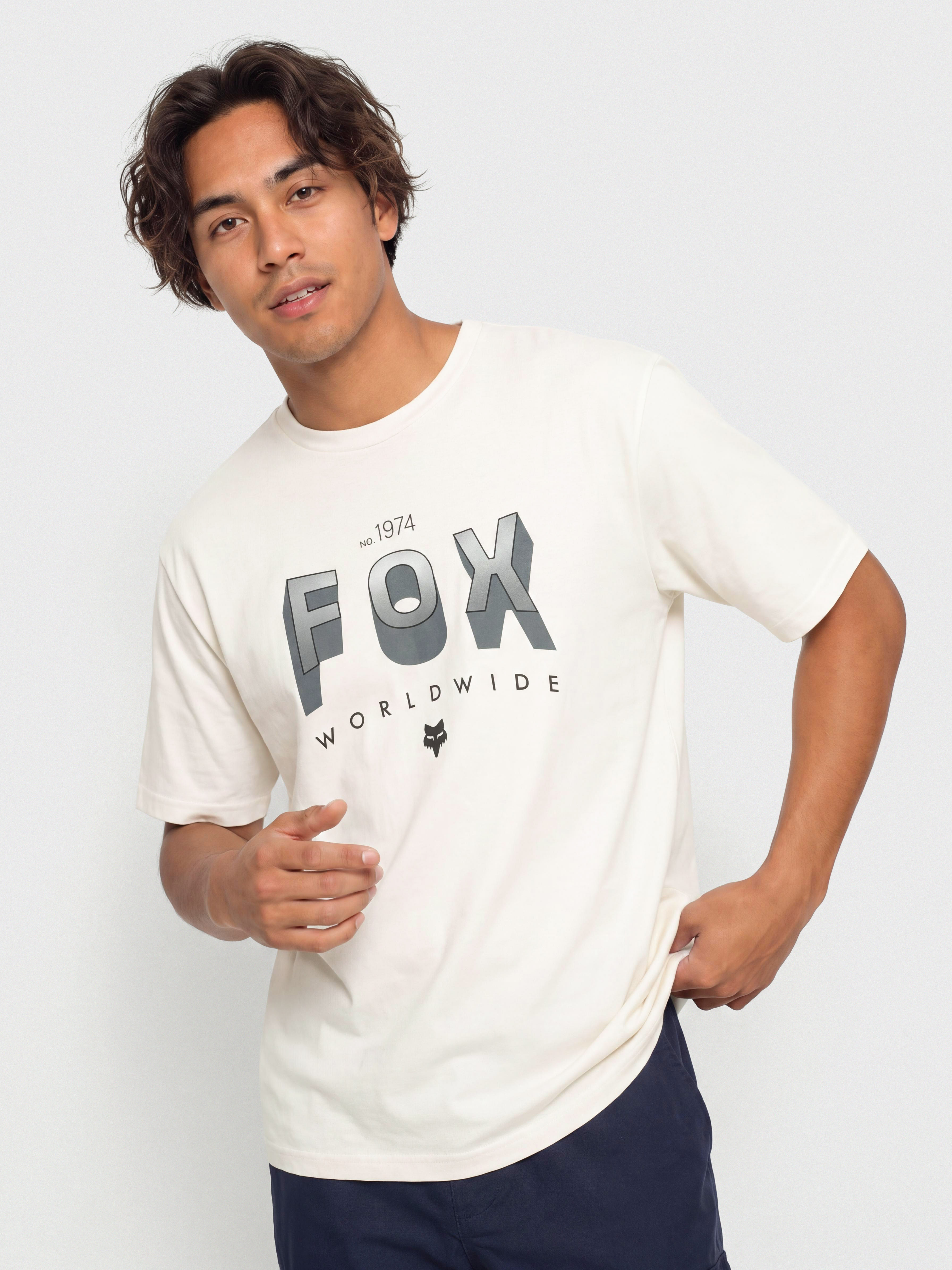 Póló Fox Block 195 (off white)