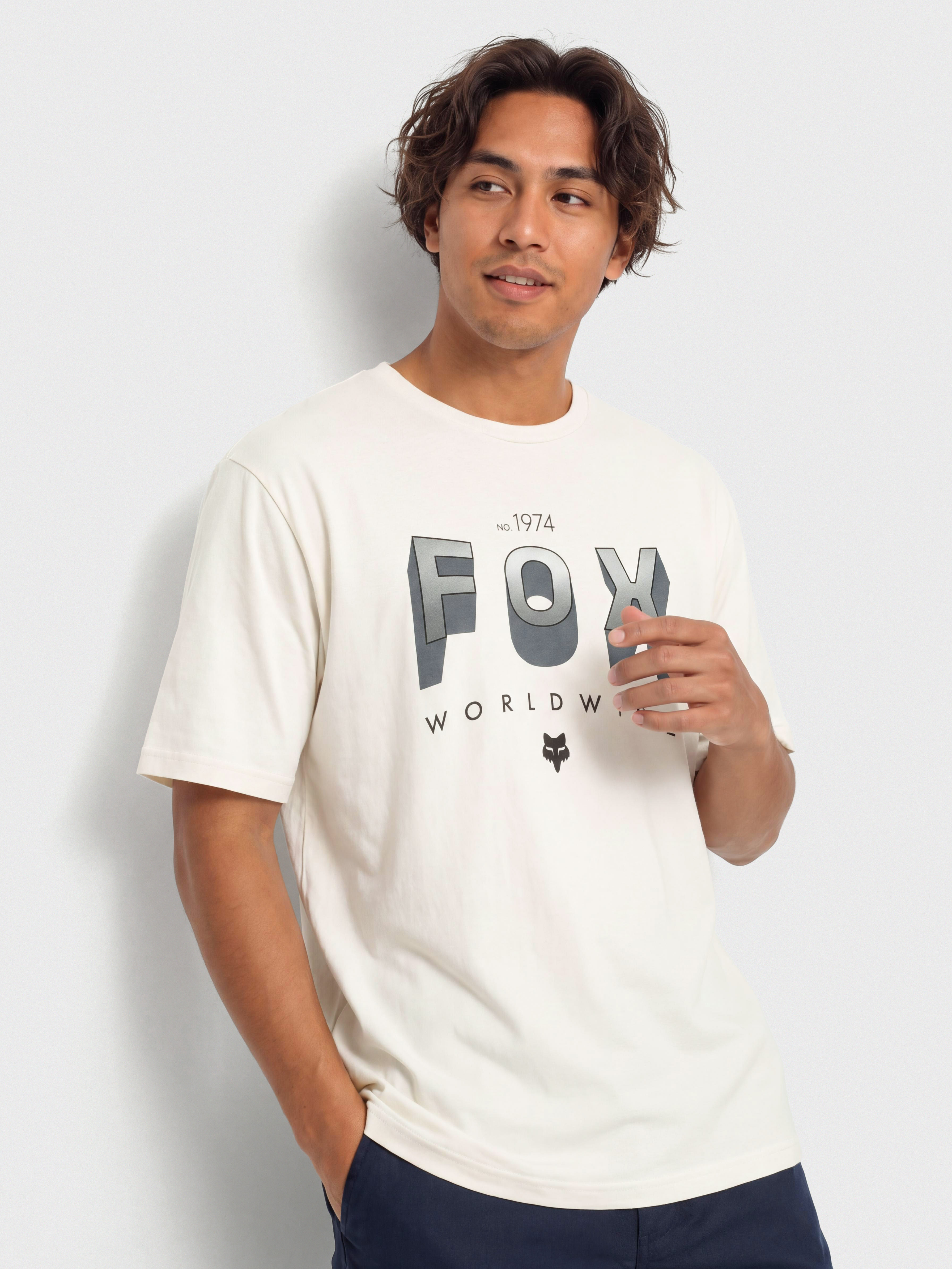Póló Fox Block 195 (off white)