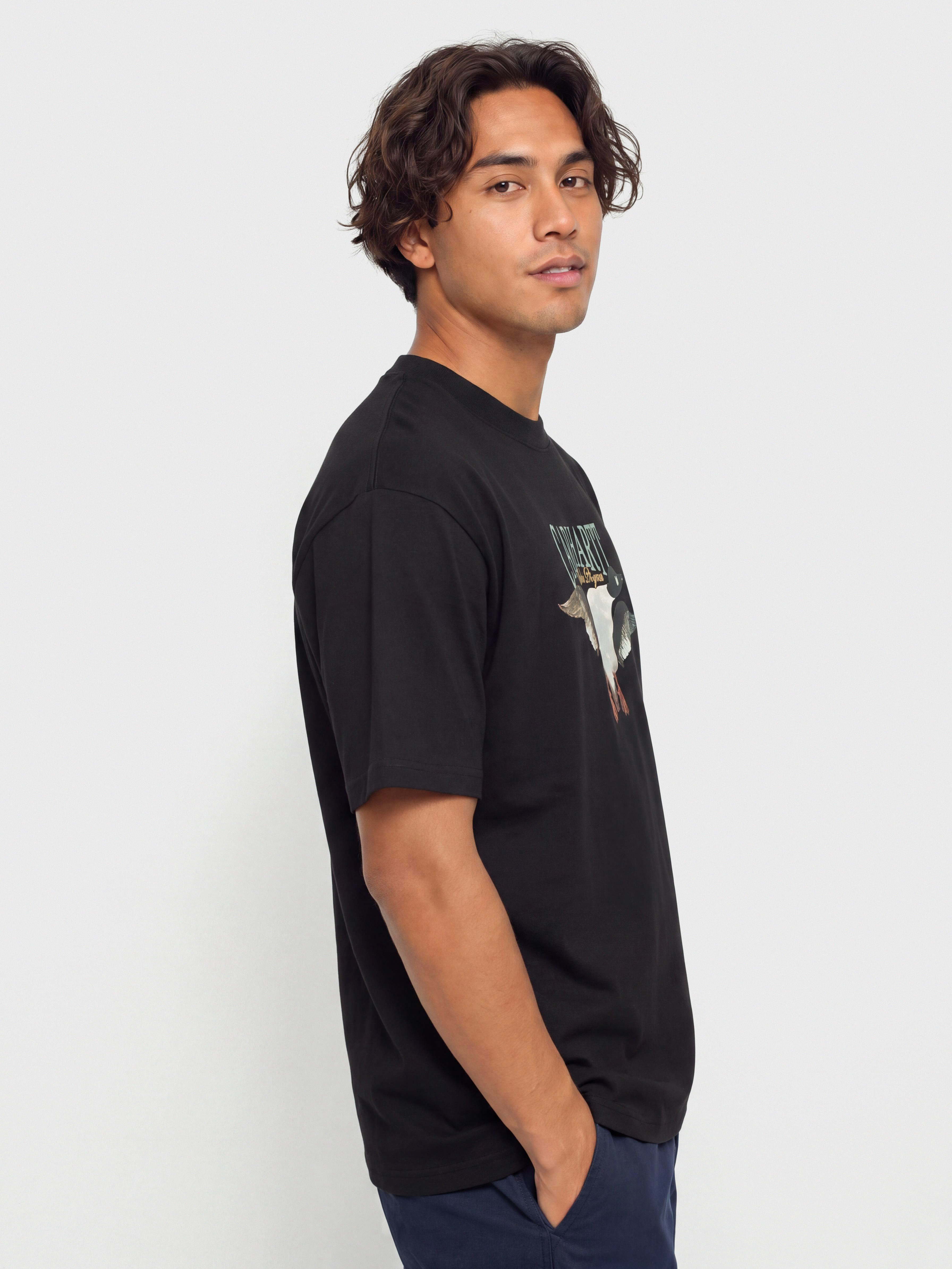 Póló Carhartt WIP Pennon (black)