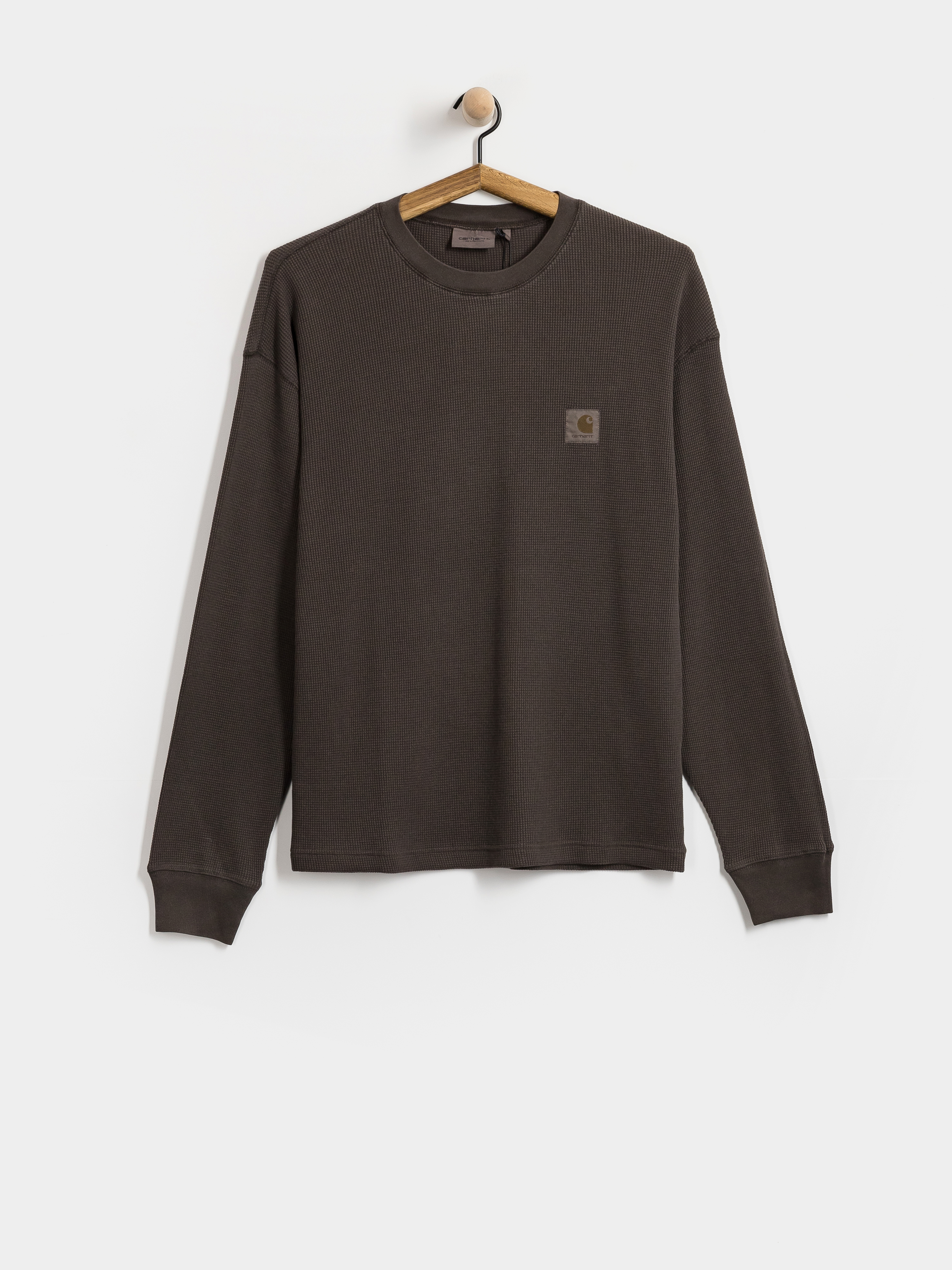 Carhartt WIP Vista Waffle Hosszú ujjú felső (tobacco/garment dyed)