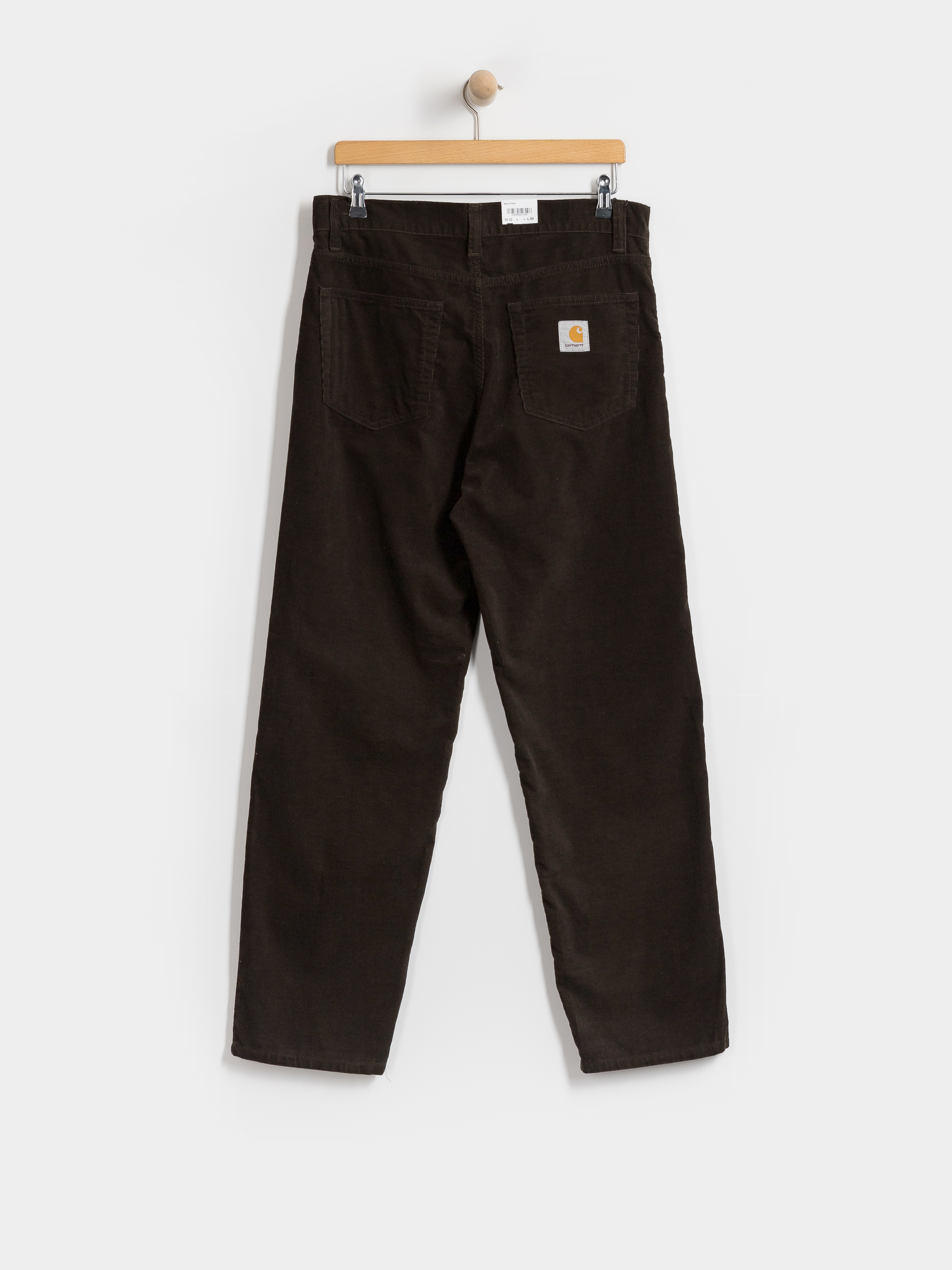 Carhartt WIP Aaron Kisnadrág (tobacco/rinsed)
