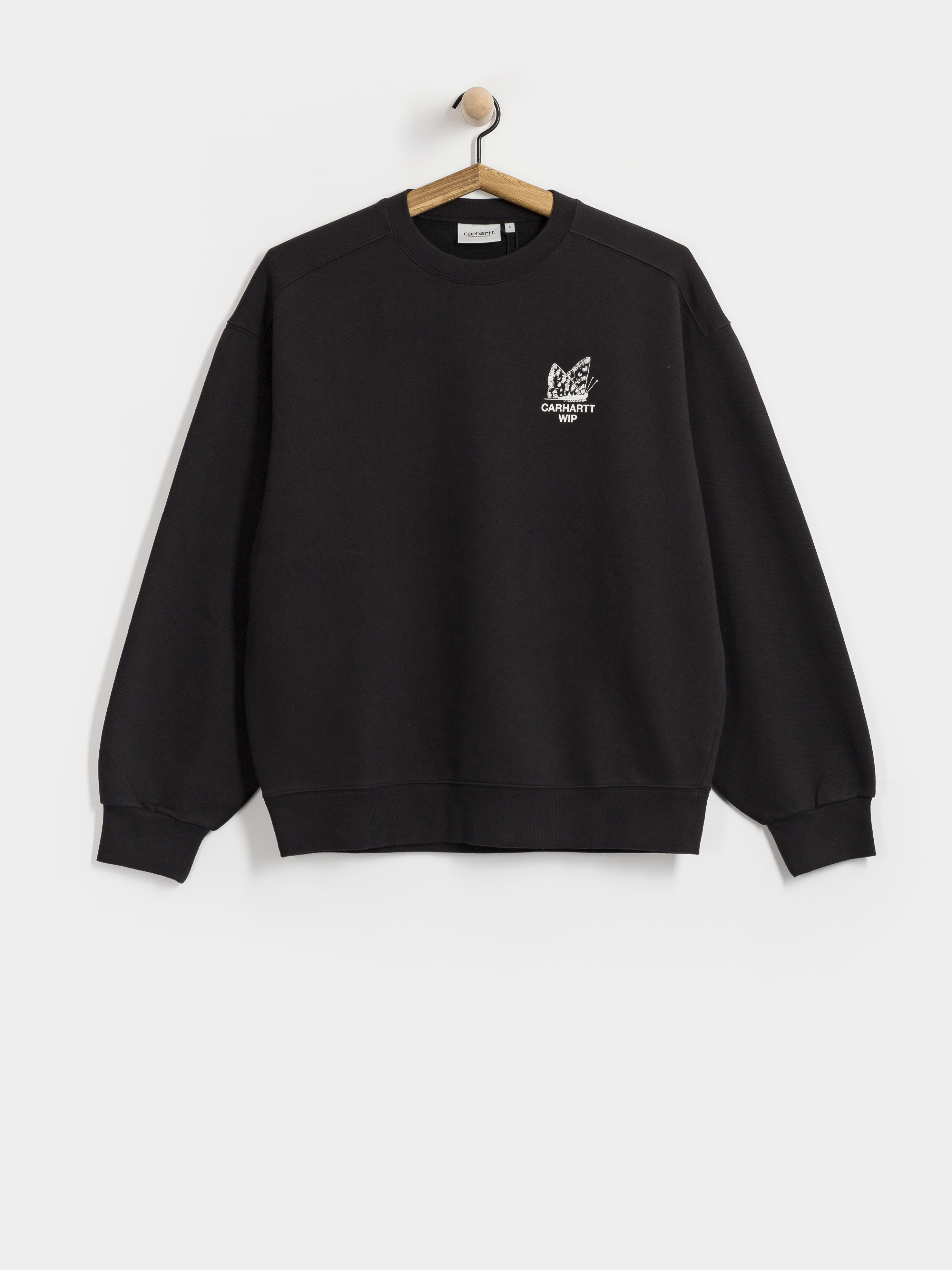 Carhartt WIP Hourglass Pulóver (black/stone washed)