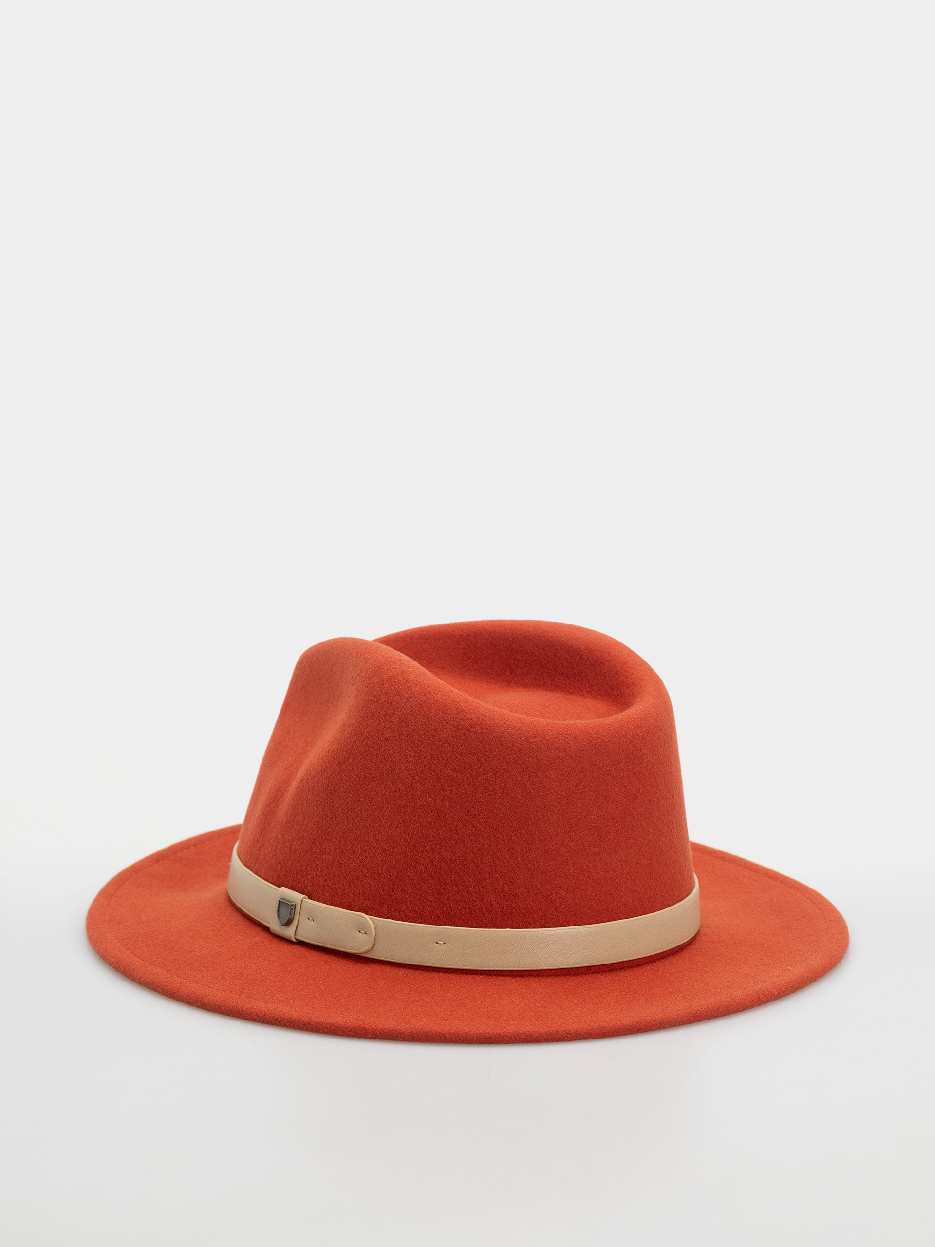 Brixton Messer Fedora Kalap (red earth/wax paper)