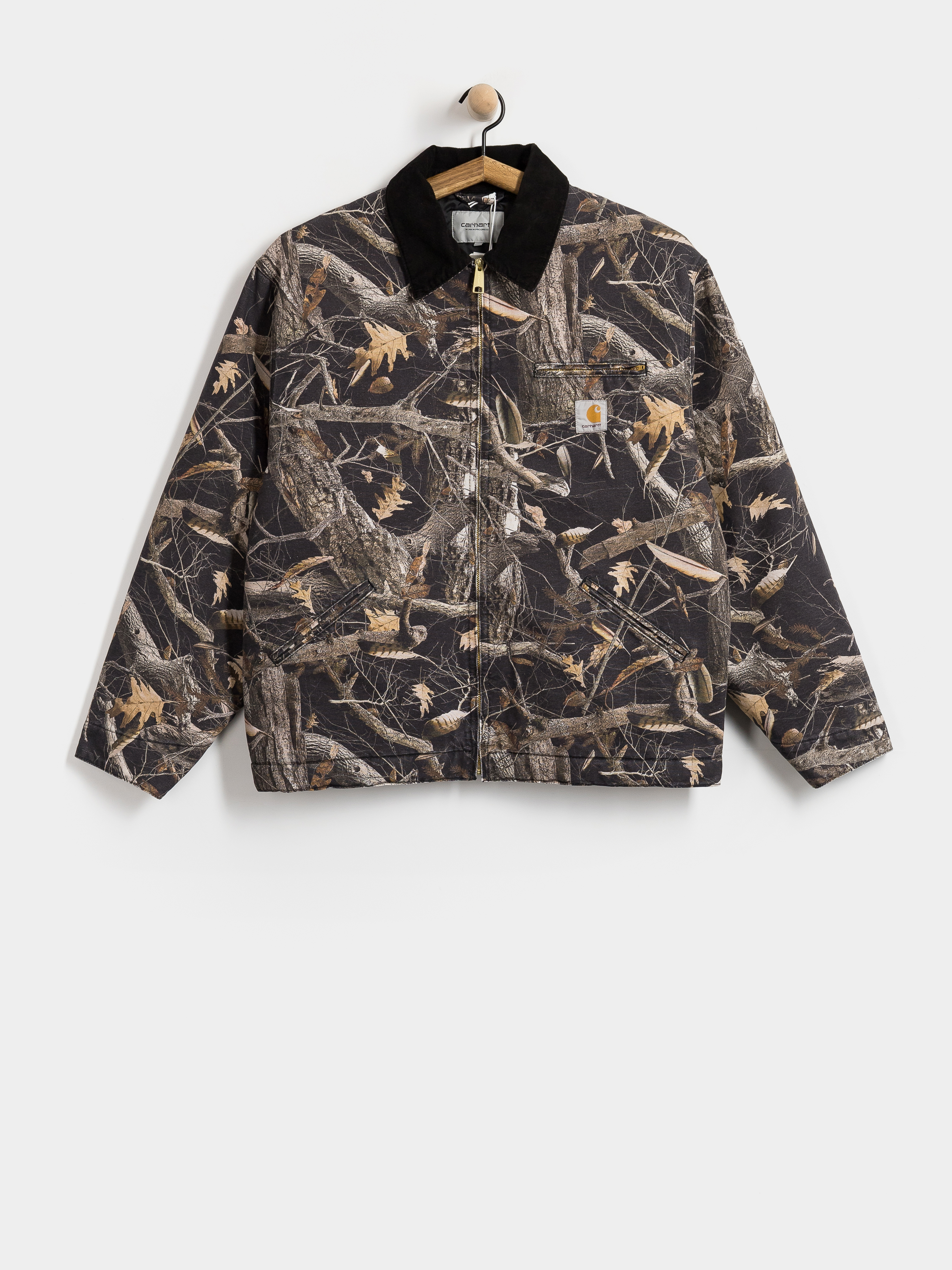 Dzseki Carhartt WIP OG Detroit (camo feather tree black/black/heavy stone wash)