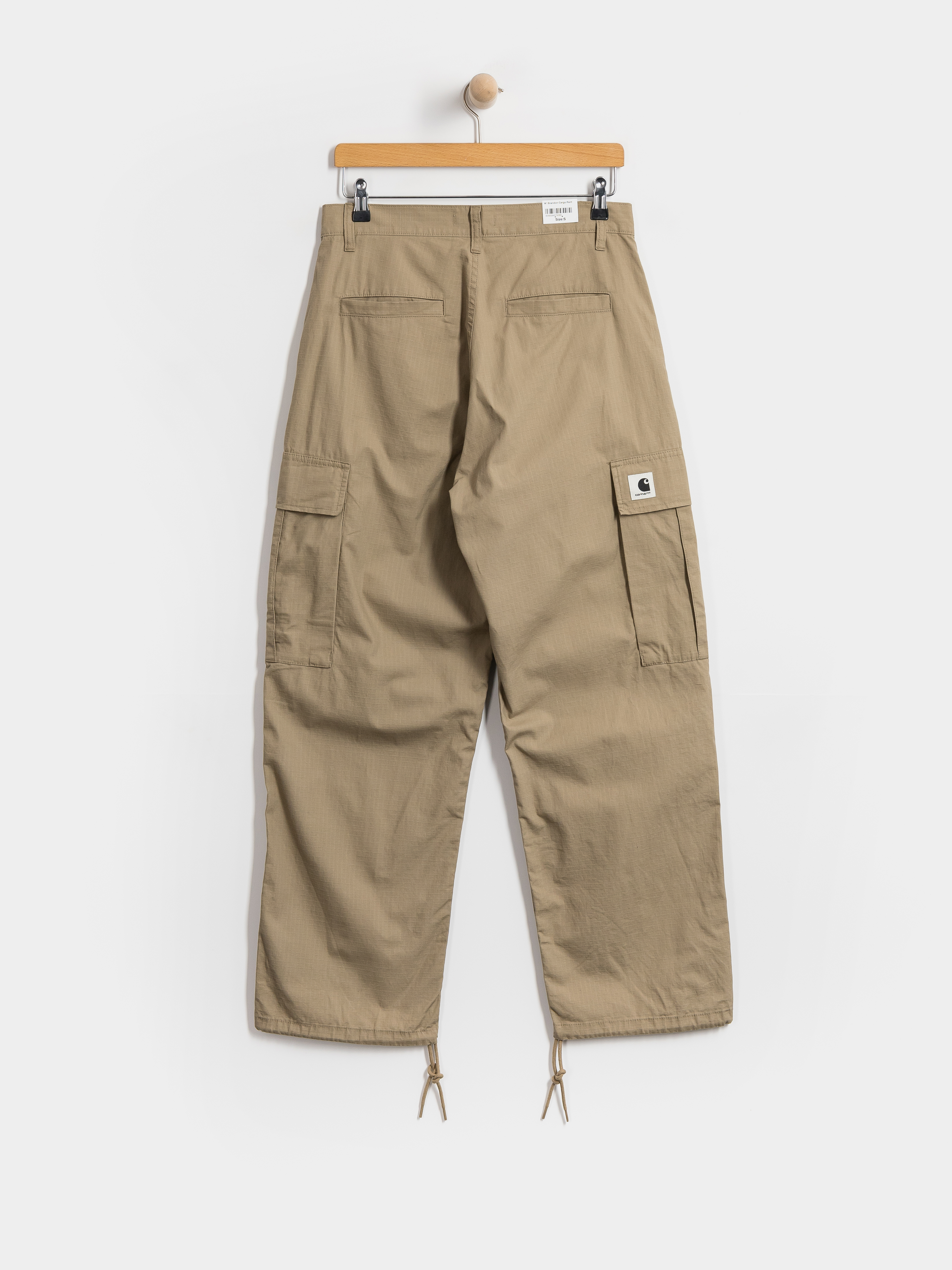 Carhartt WIP Brandon Cargo Wmn Kisnadrág (leather/rinsed)