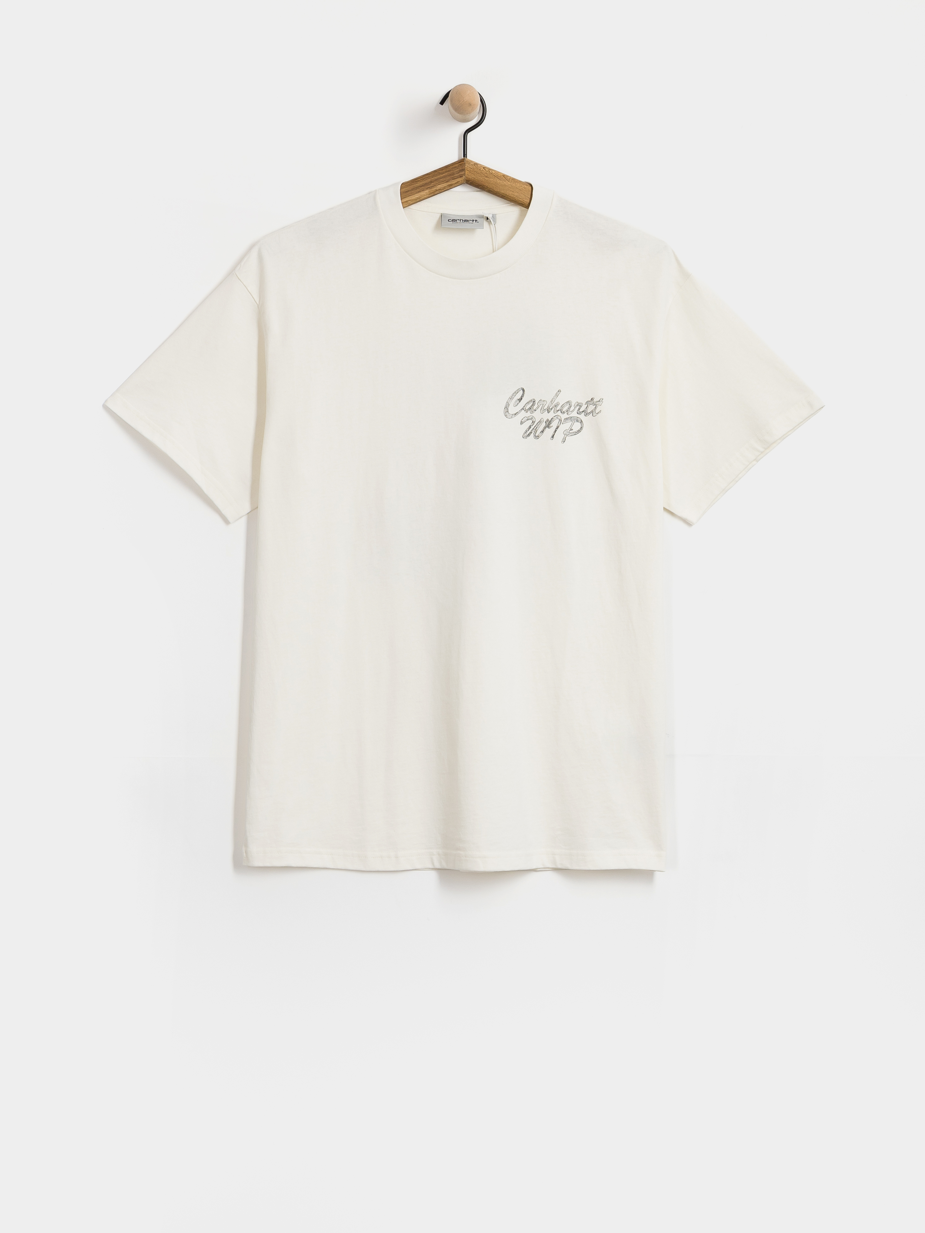 Carhartt WIP Hatching Script Póló (wax/garment dyed)