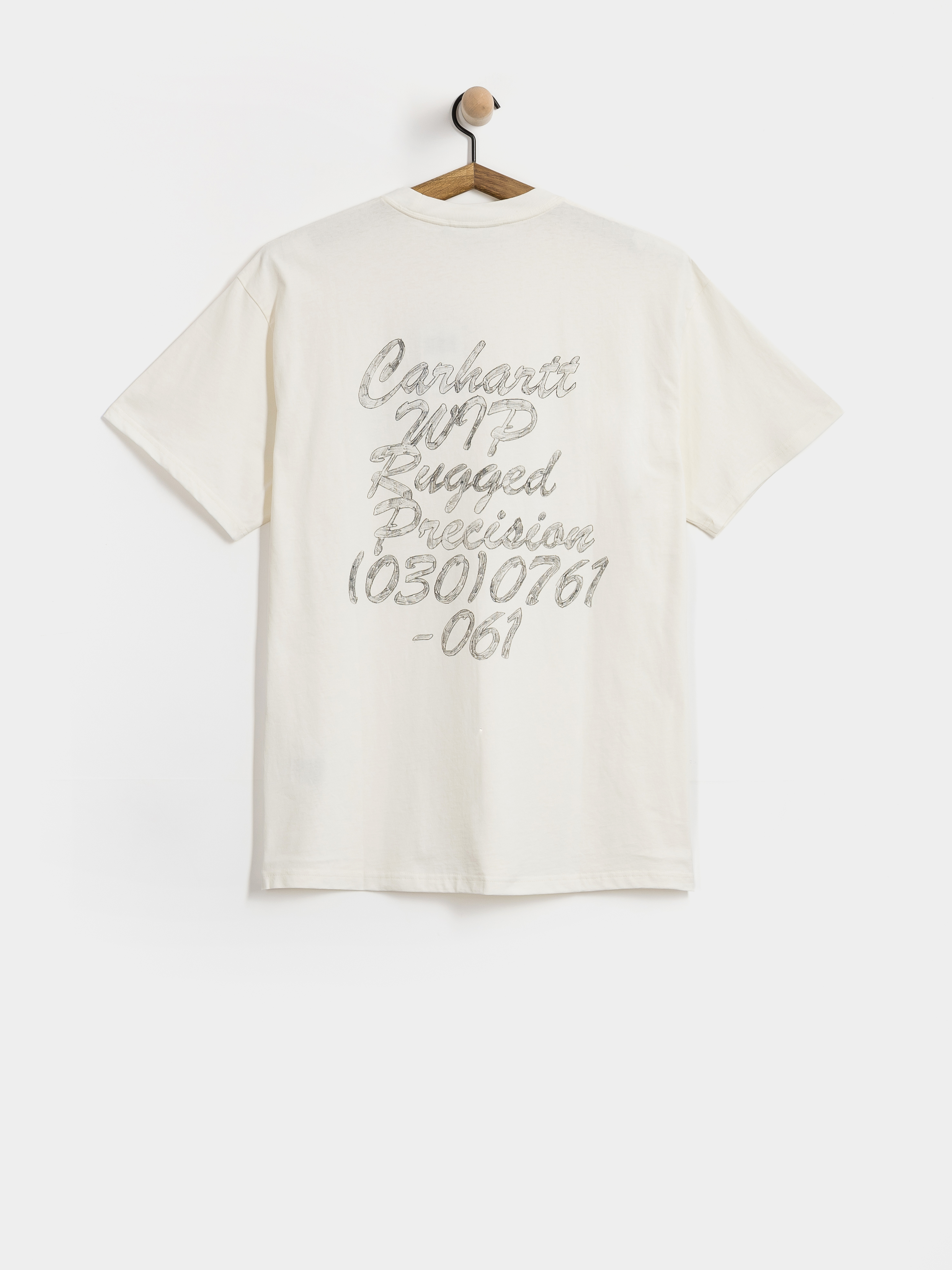 Carhartt WIP Hatching Script Póló (wax/garment dyed)