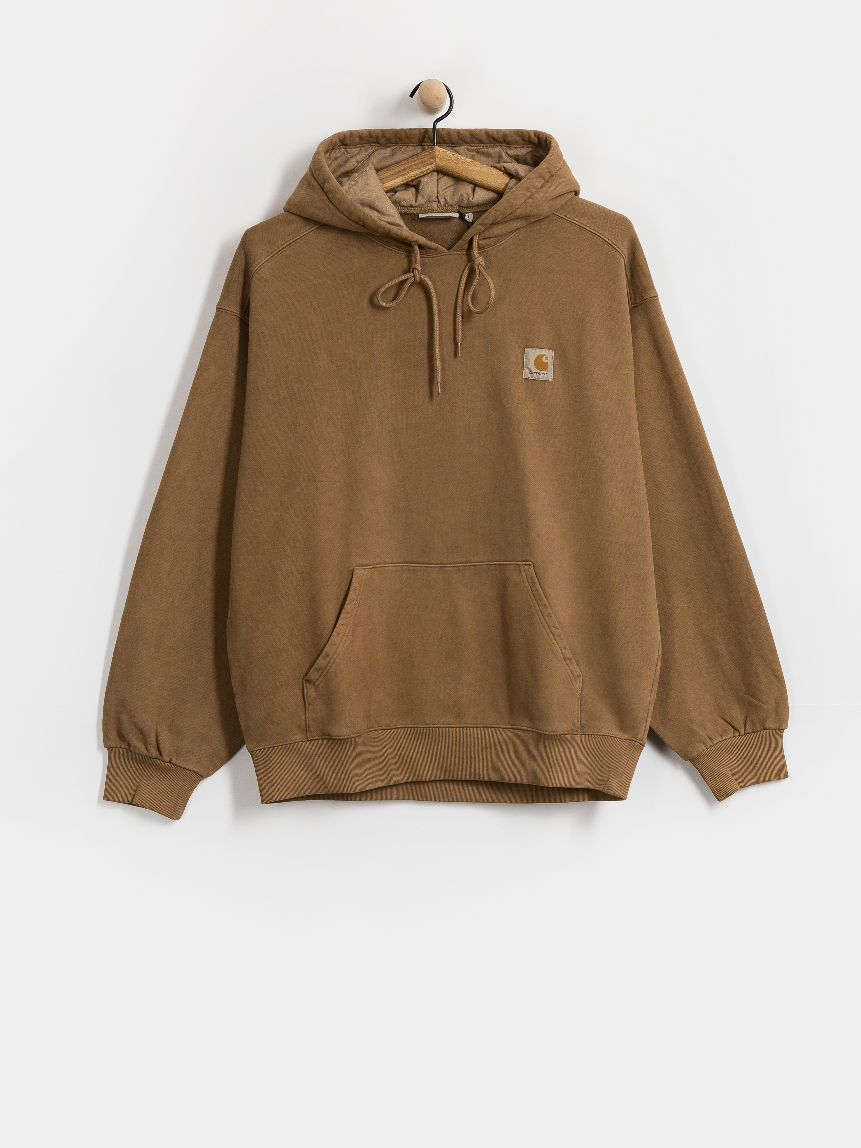Carhartt WIP Vista HD Kapucnis pulu00f3ver (wip h brown/garment dyed)