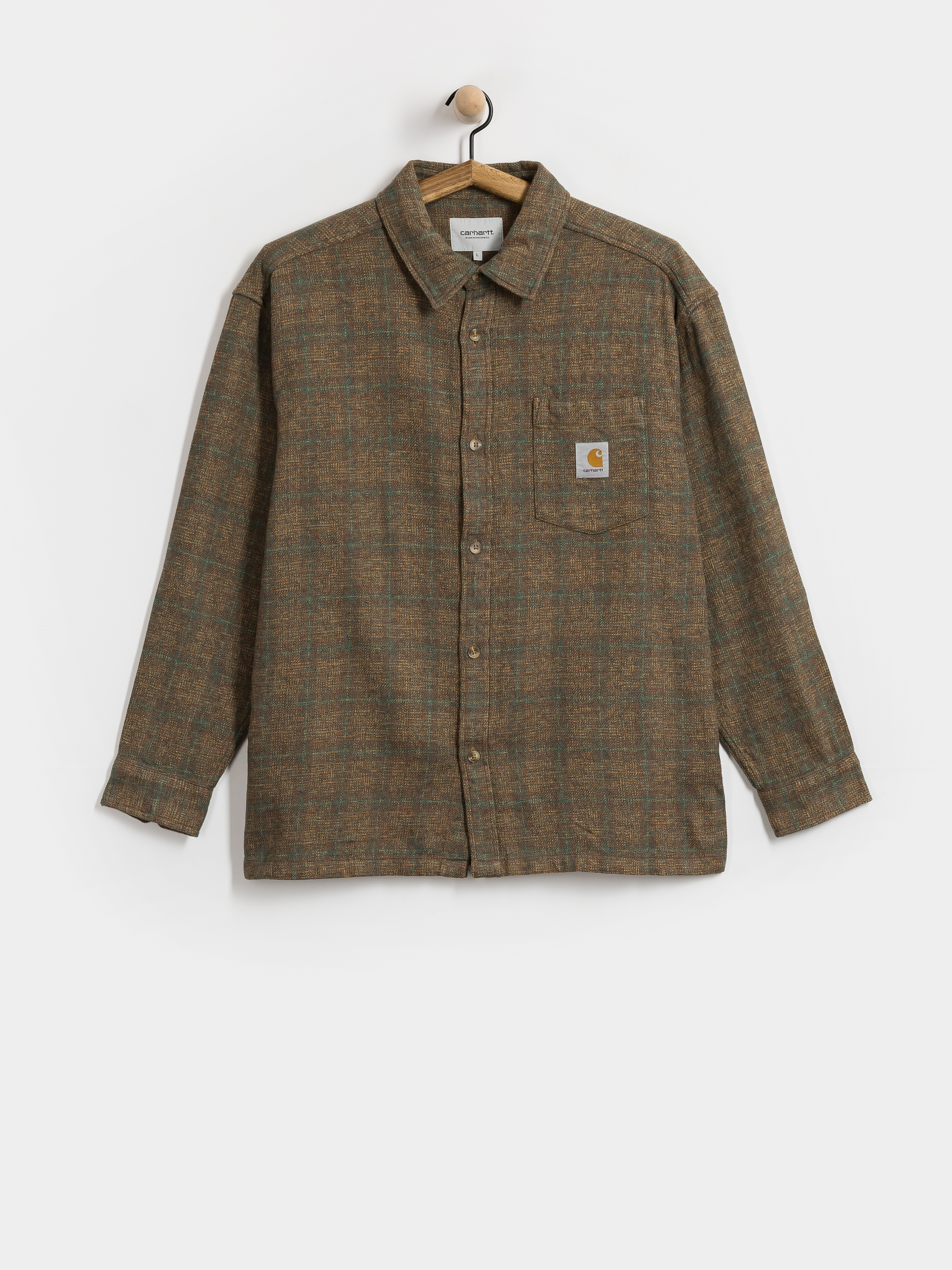 Carhartt WIP Bagley Ing (bagley check hamilton brown)