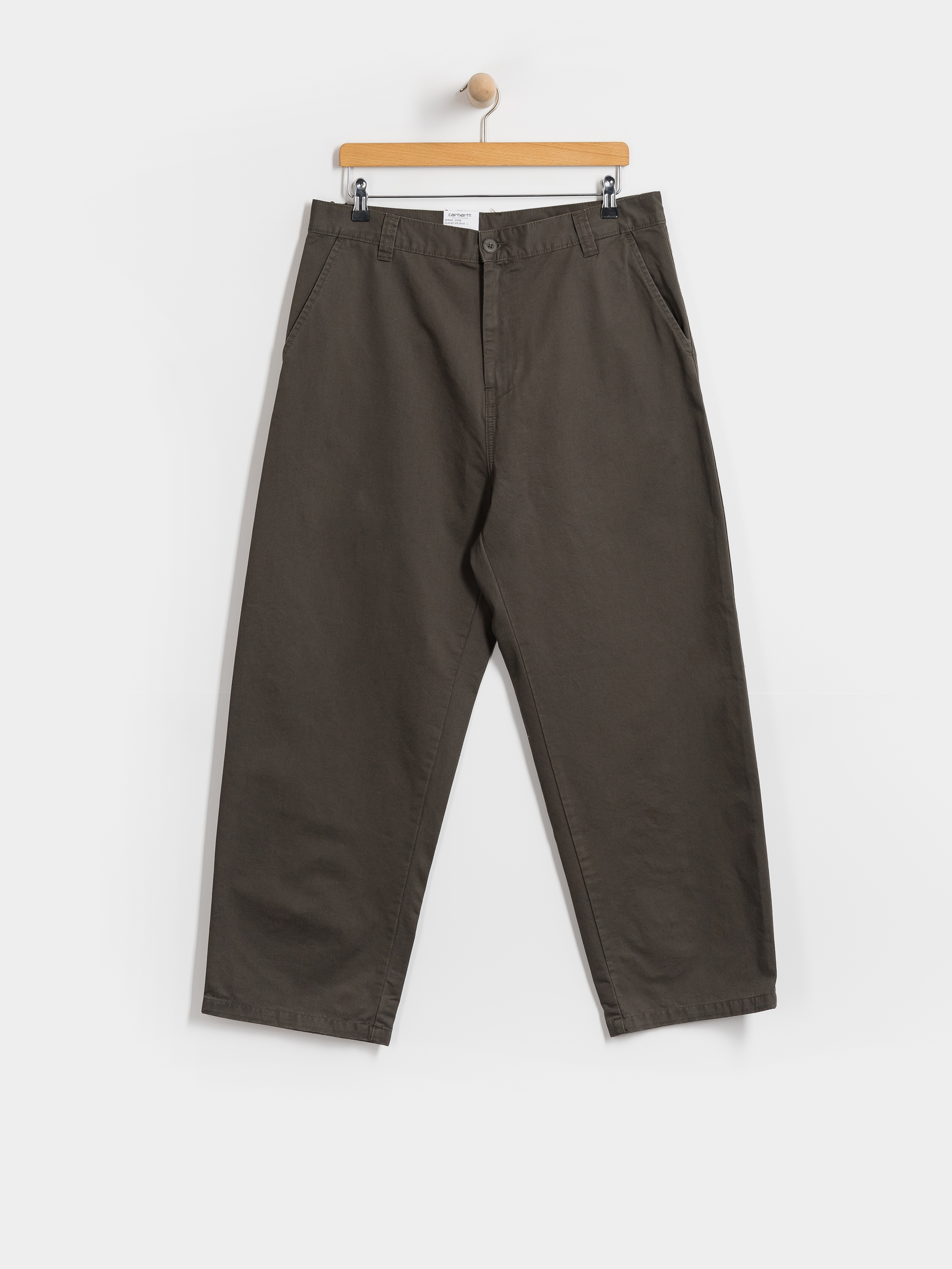 Carhartt WIP Brady Kisnadrág (shungite/stone washed)