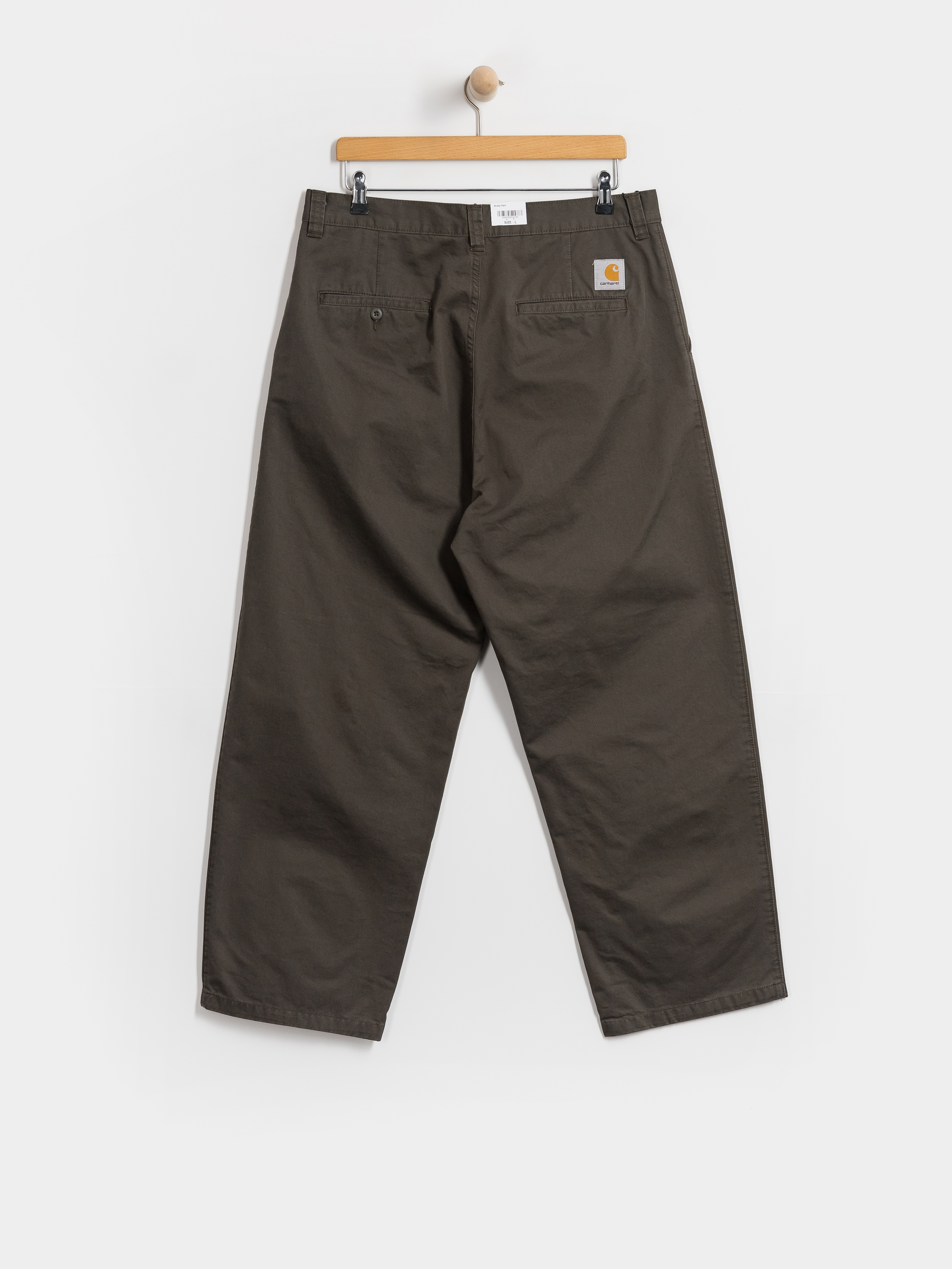 Carhartt WIP Brady Kisnadrág (shungite/stone washed)