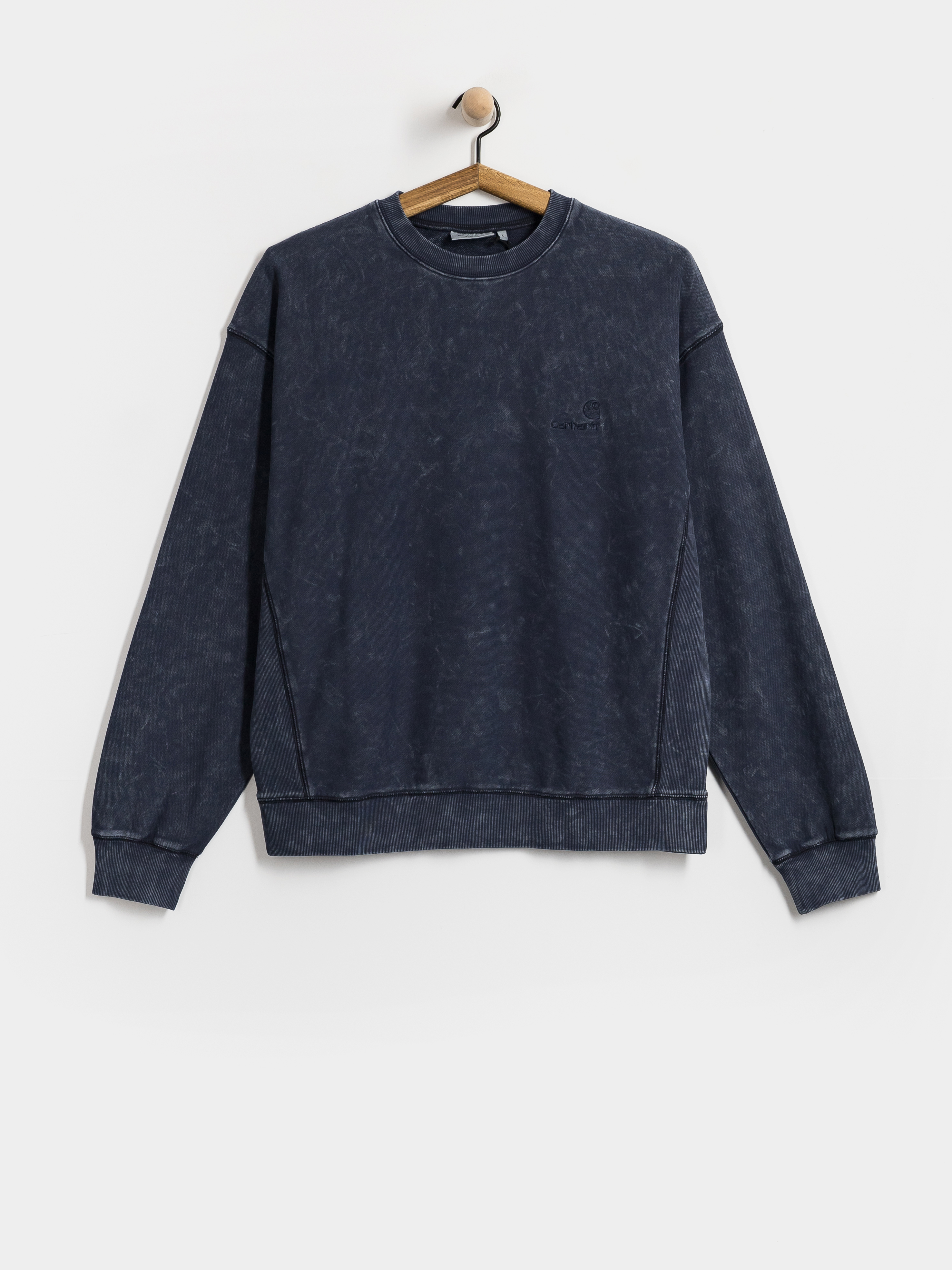Carhartt WIP Lambert Pulu00f3ver (dark navy/moon wash)