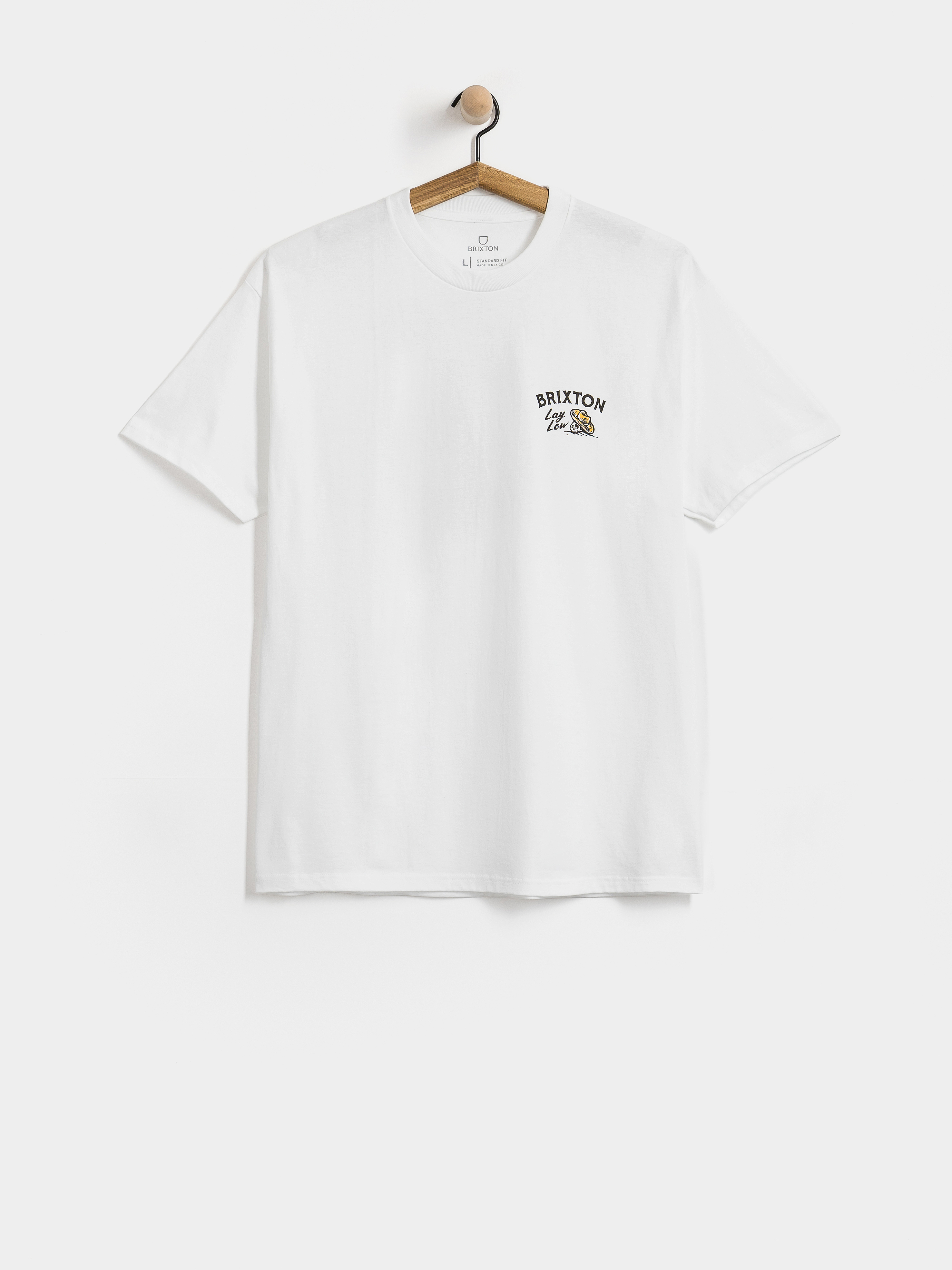 Póló Brixton Lay Low Stnd (white)