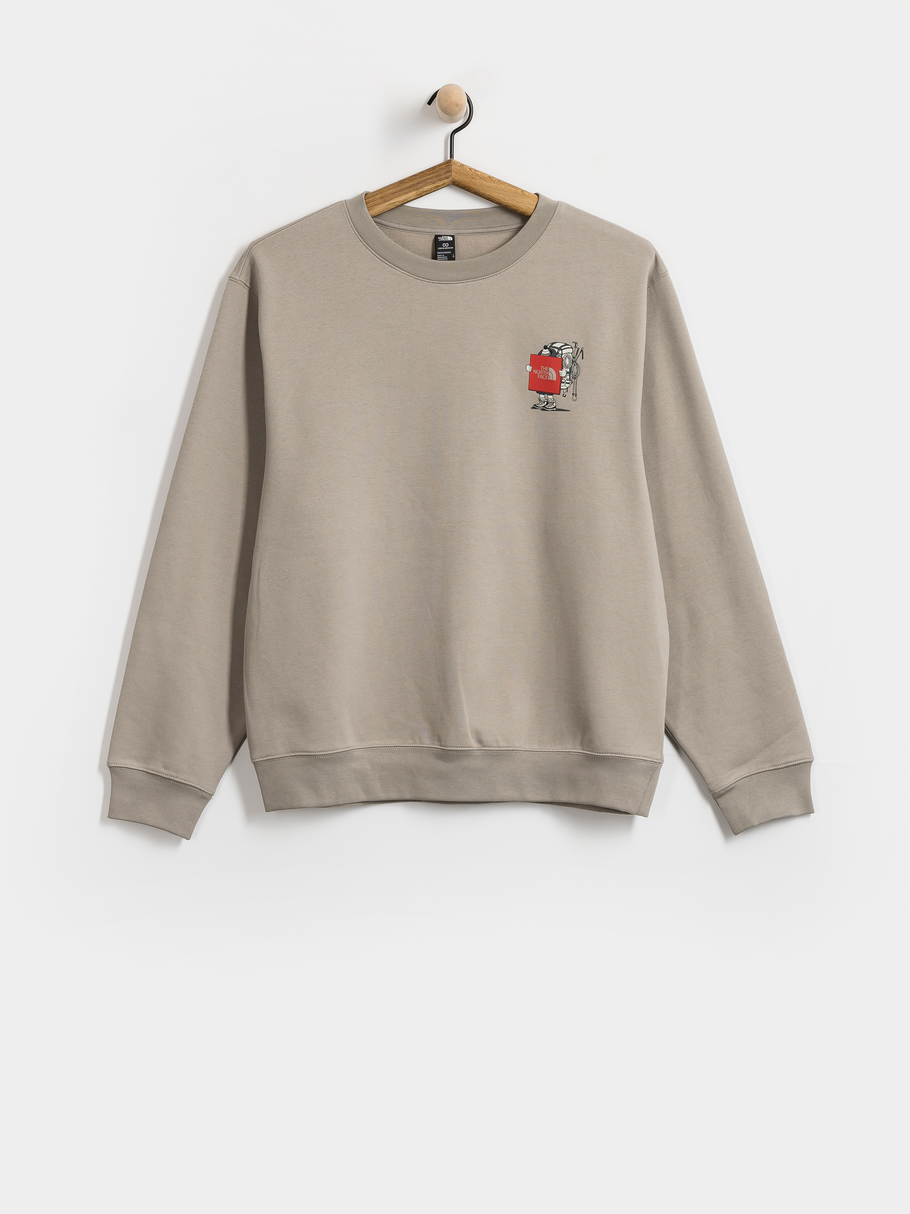 Pulóver The North Face Gear Up Get Out Relaxed (stone slab)