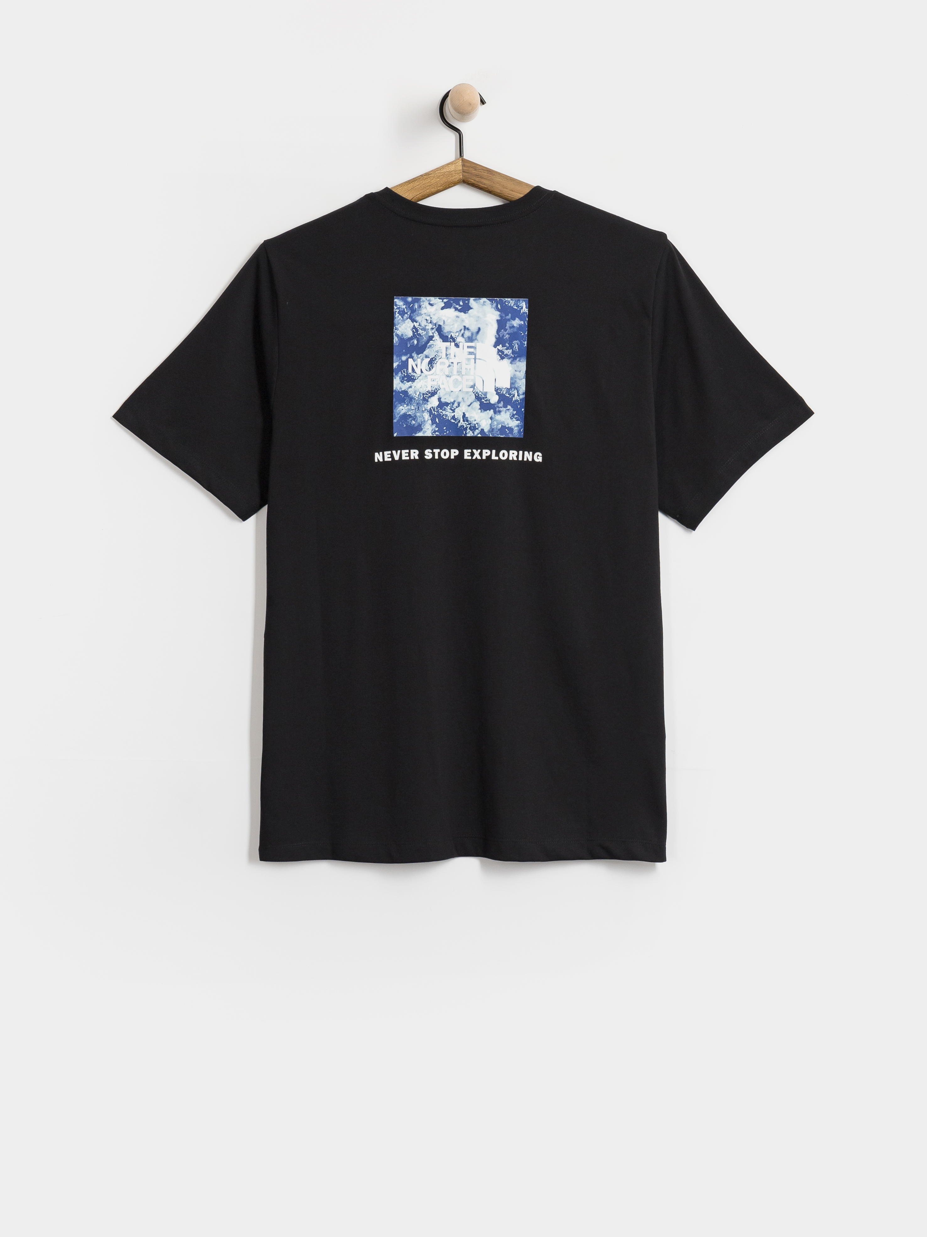 Póló The North Face Granitic Rock Box Nse Regular (tnf black)