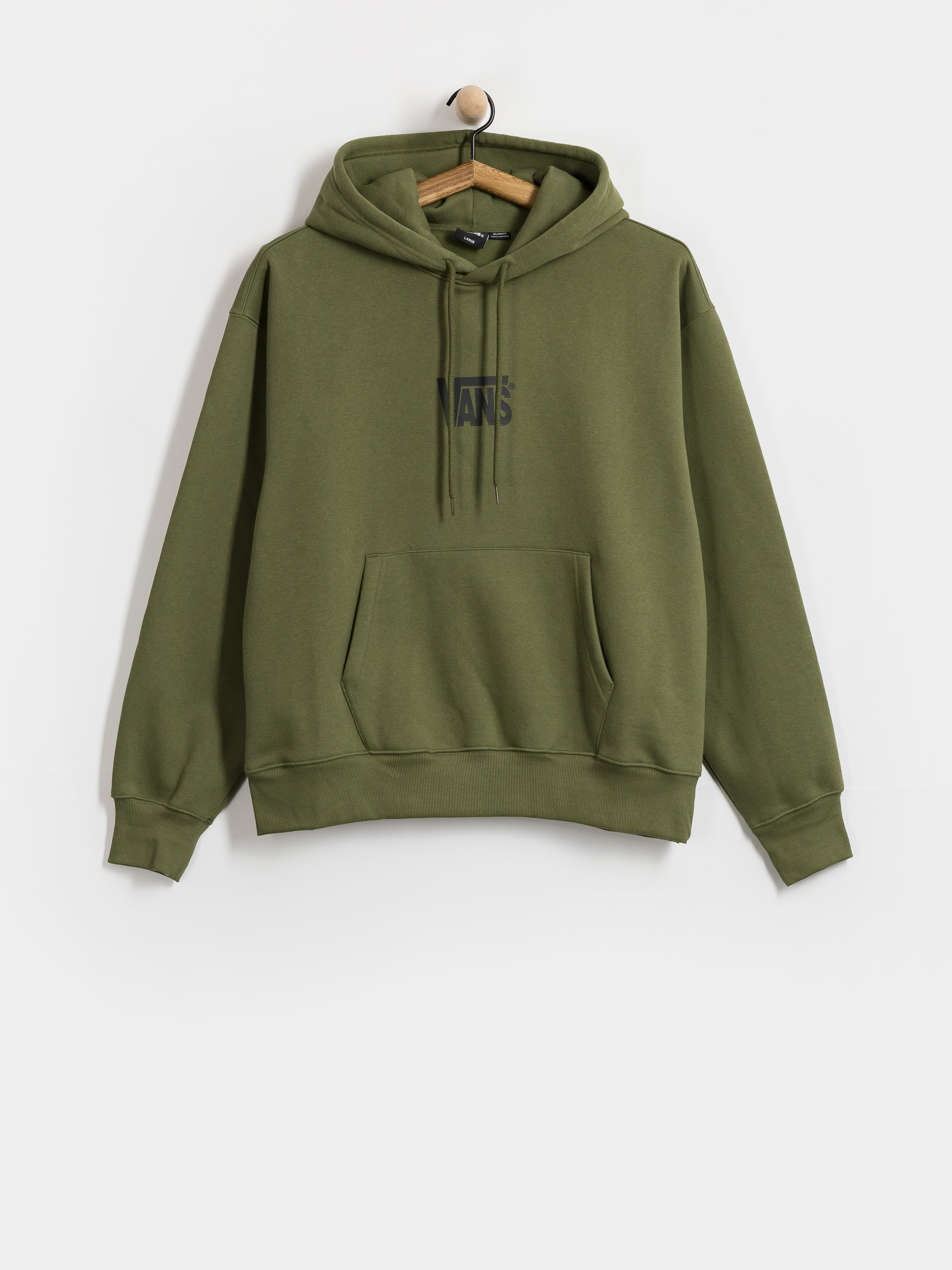 Kapucnis pulu00f3ver Vans Stretch Logo HD (green balsam)