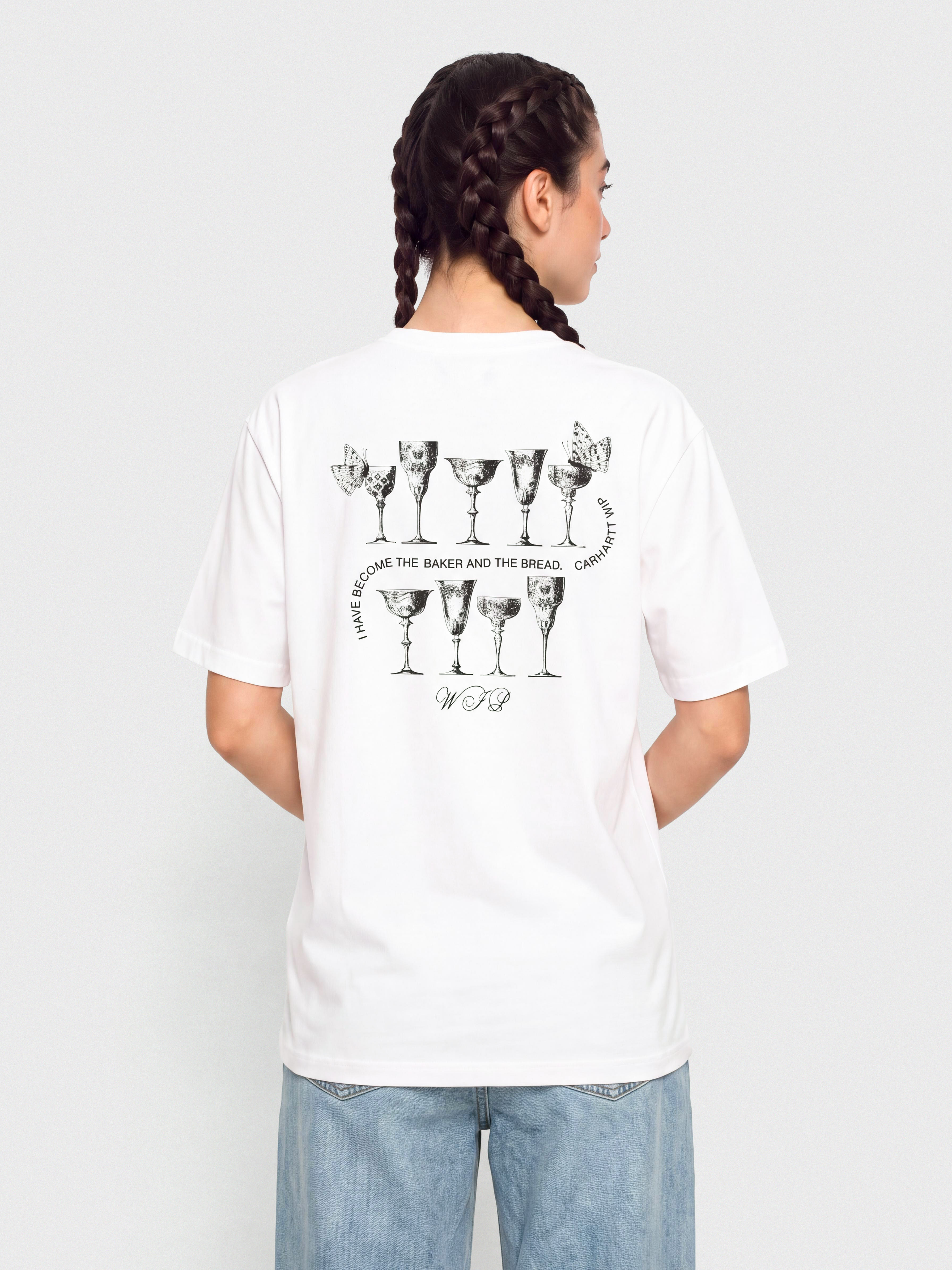 Póló Carhartt WIP Silver Cups Wmn (white)