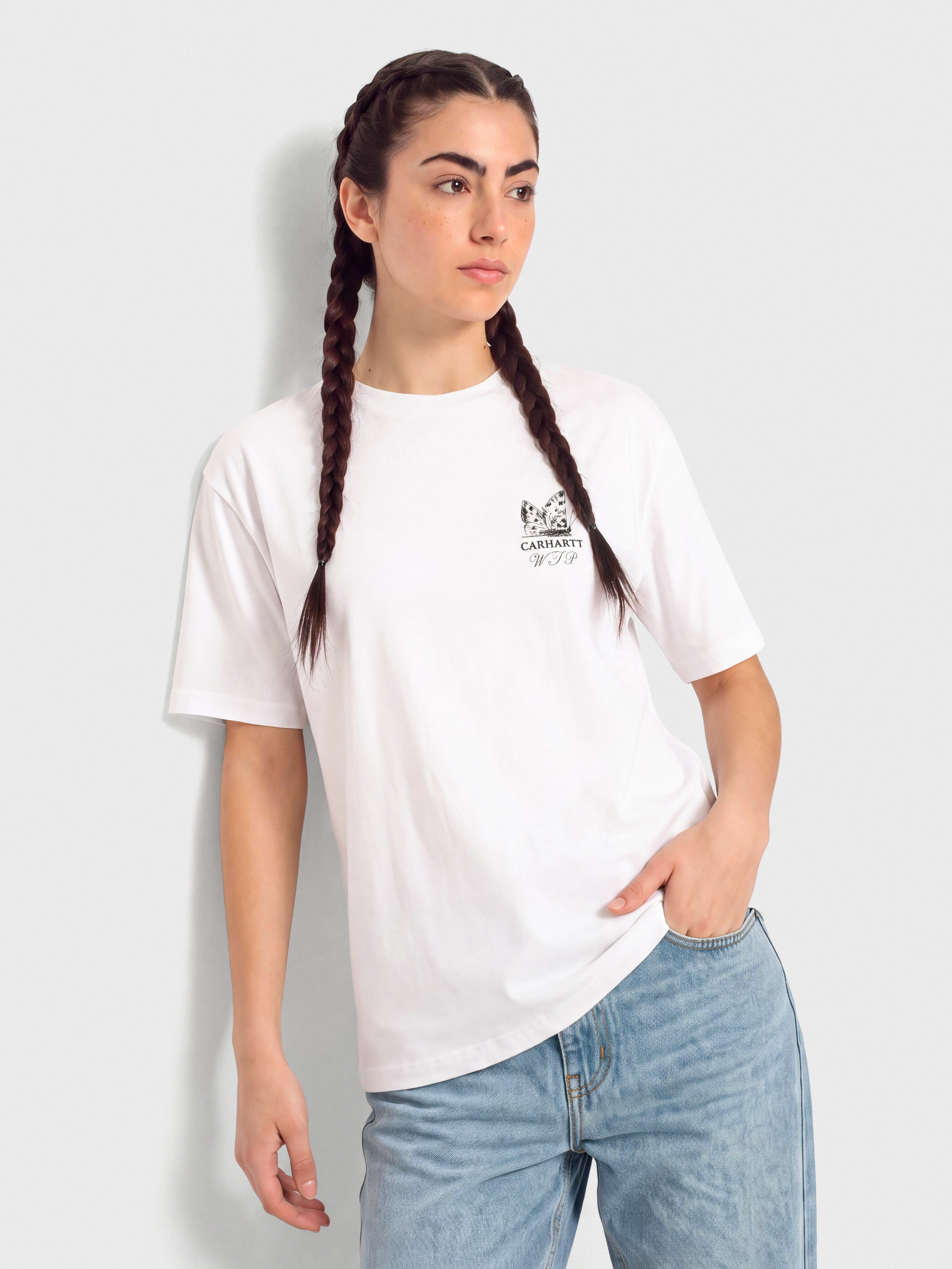 Póló Carhartt WIP Silver Cups Wmn (white)