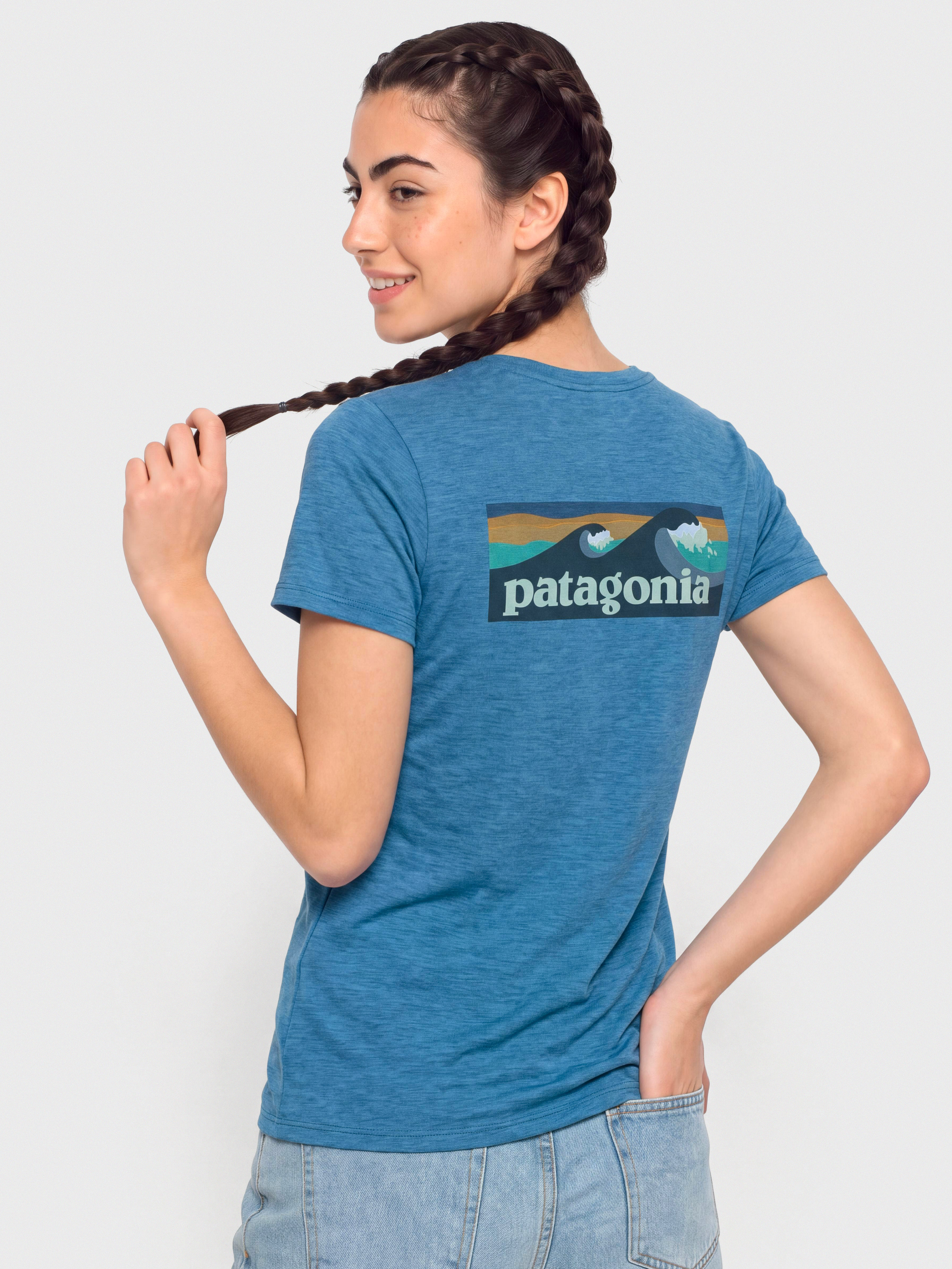 Patagonia Cap Cool Daily Boardshort Logo Póló Wmn