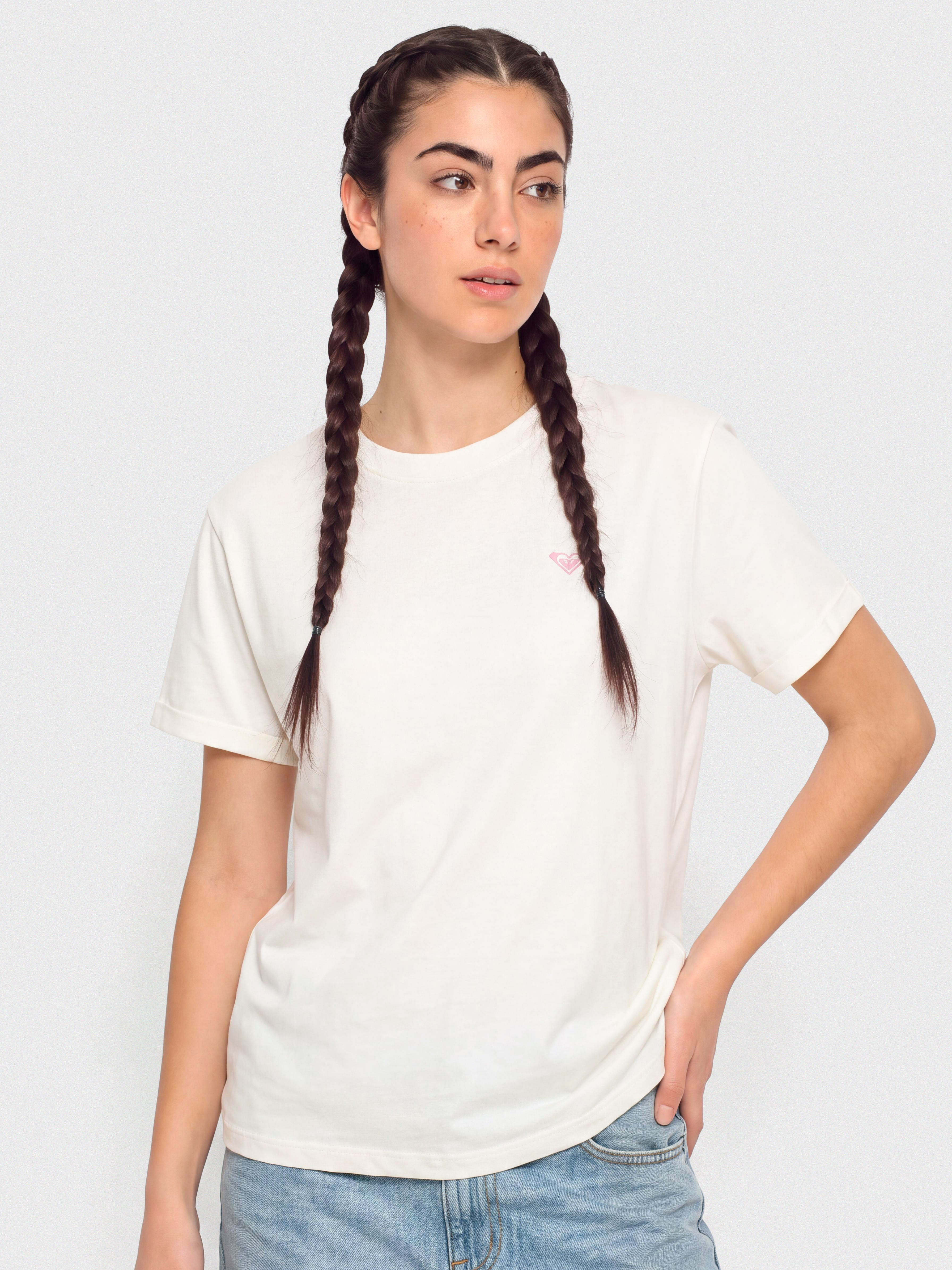 Póló Roxy Oceanregular Poster Wmn (coconut milk)