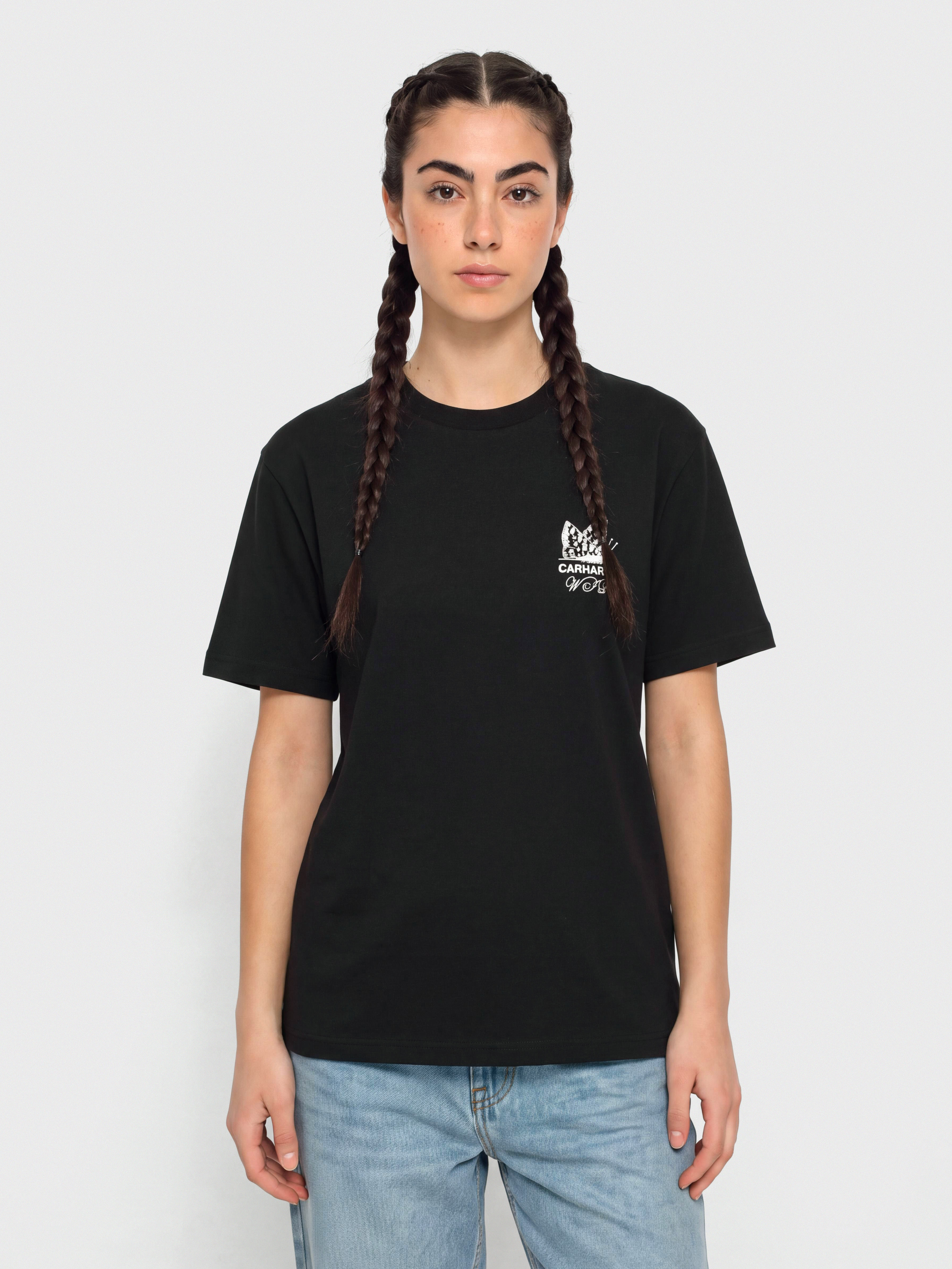 Póló Carhartt WIP Silver Cups Wmn (black)