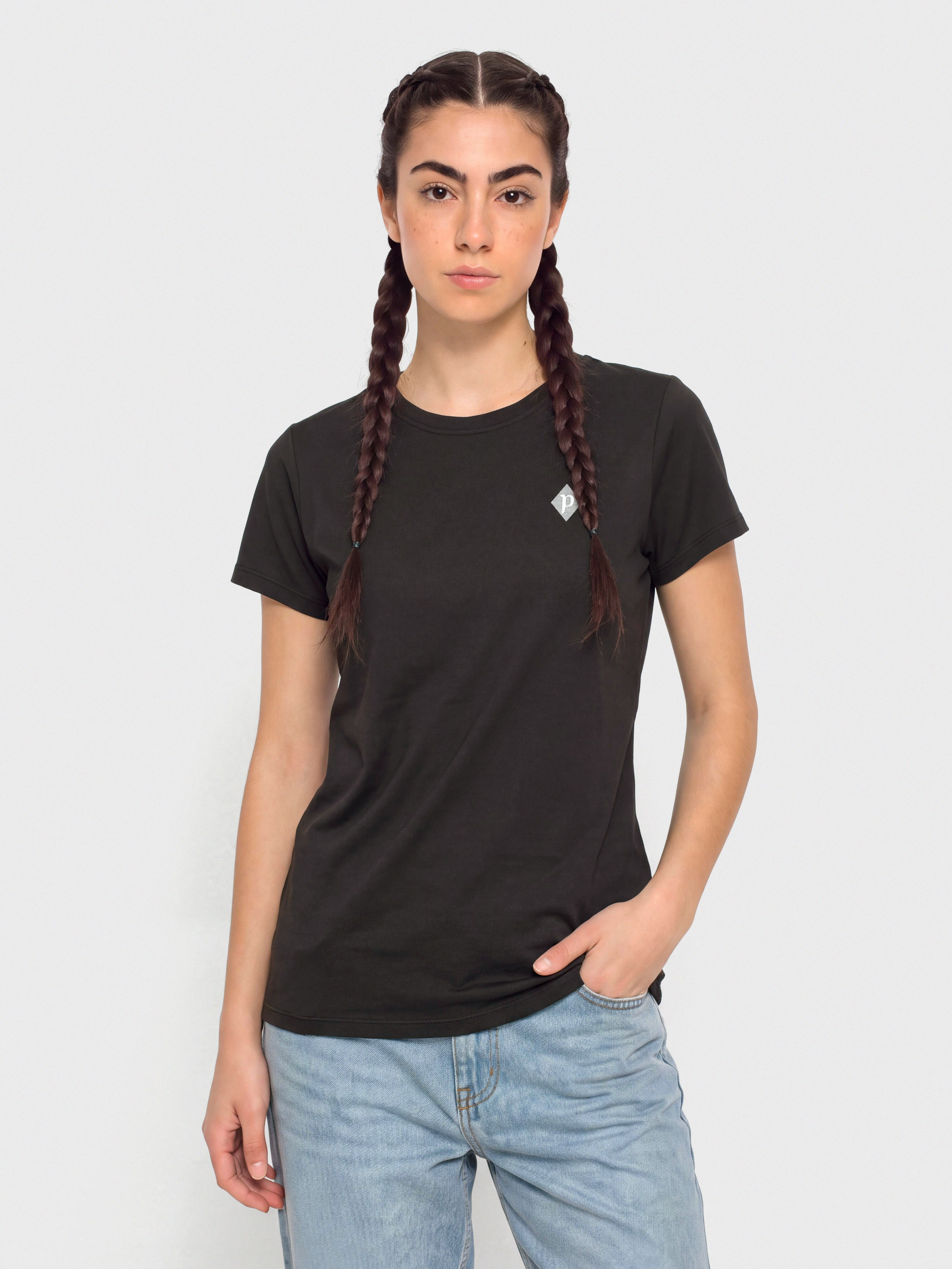 Patagonia Cap Cool Daily Hut Tripper Wmn Póló (black)