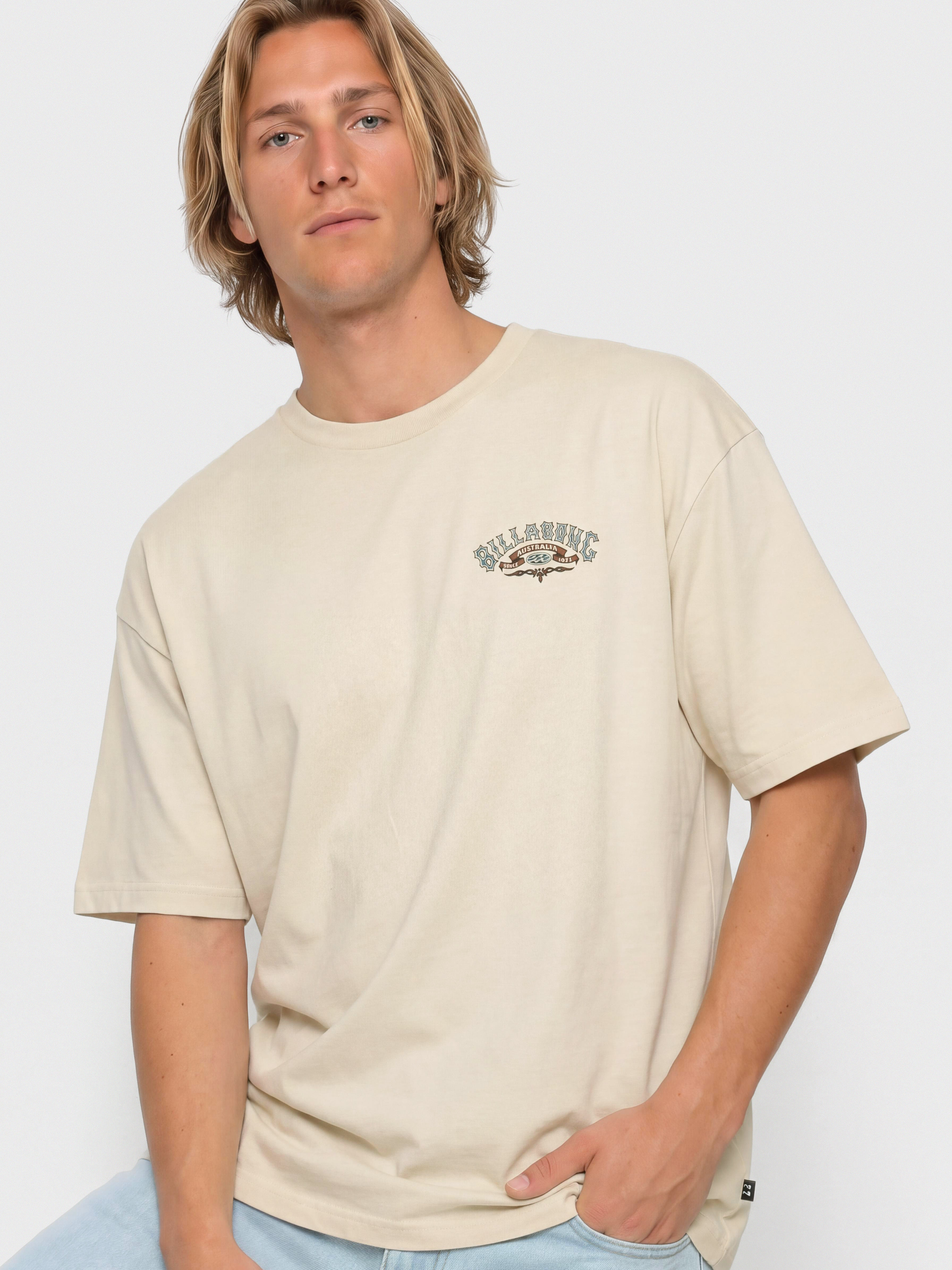 Póló Billabong Heritage Og (oatmeal)