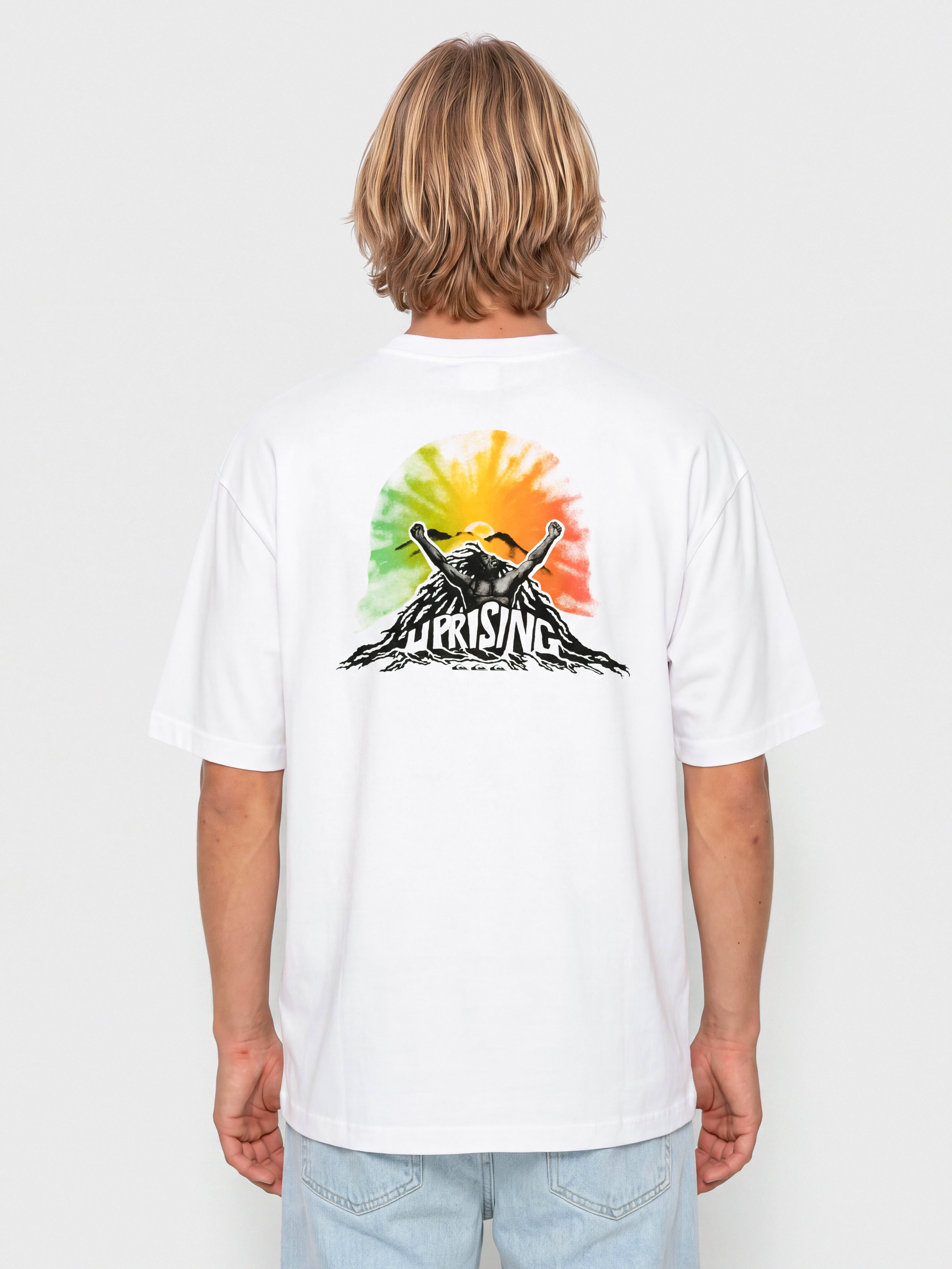 Quiksilver X Bob Uprising Póló (snow white)