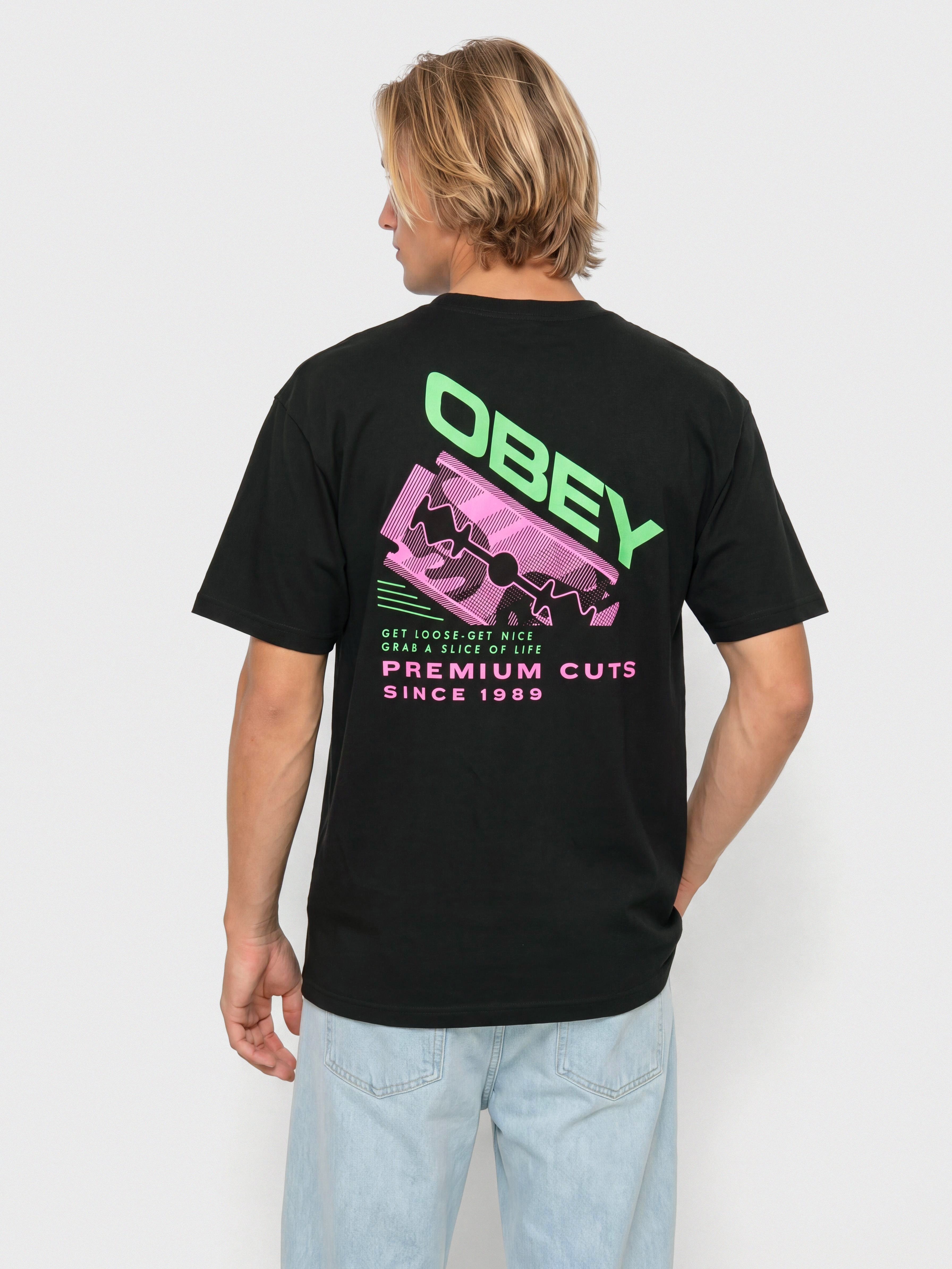 OBEY Razor Póló (black)