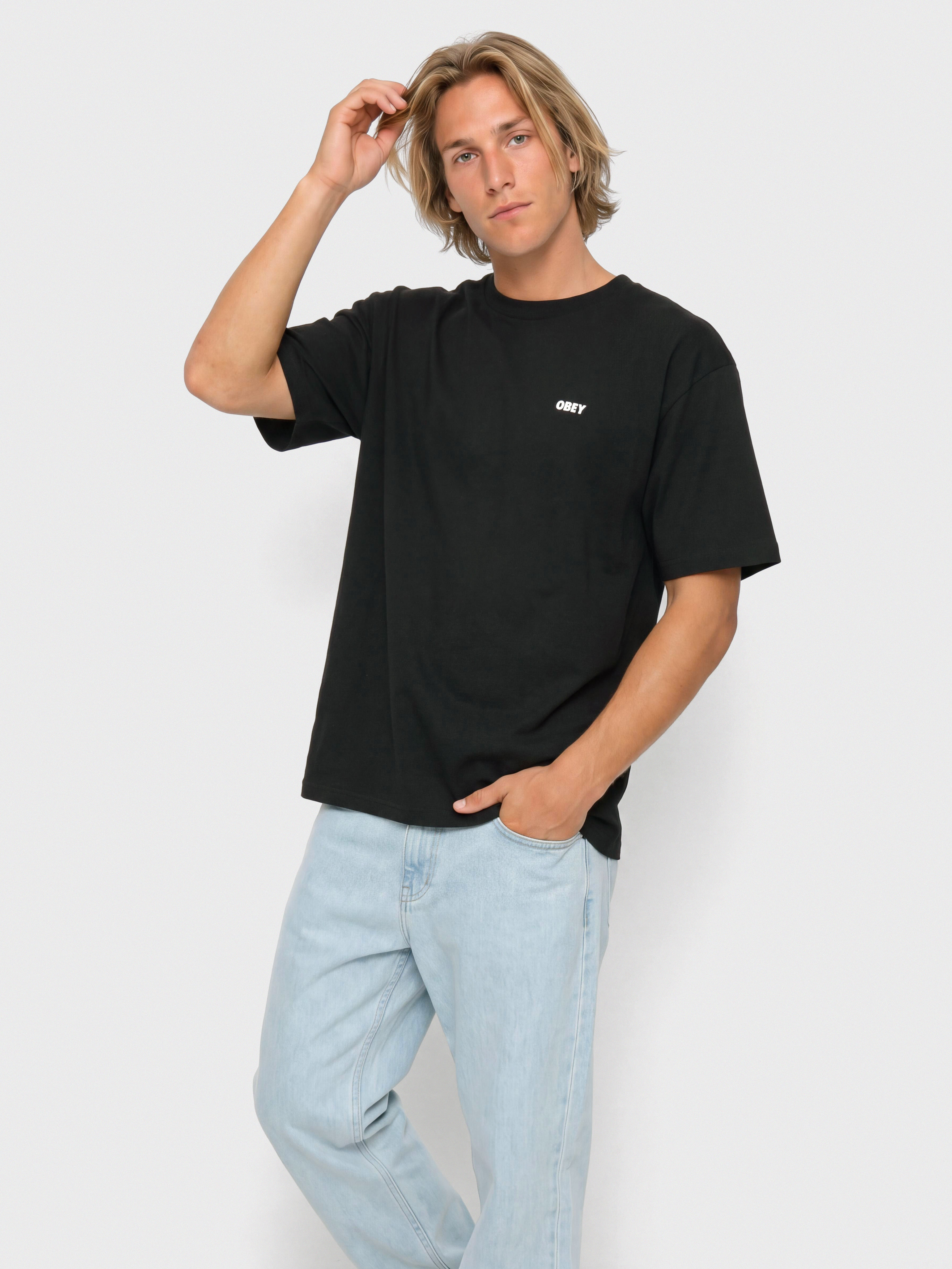 OBEY Razor Póló (black)