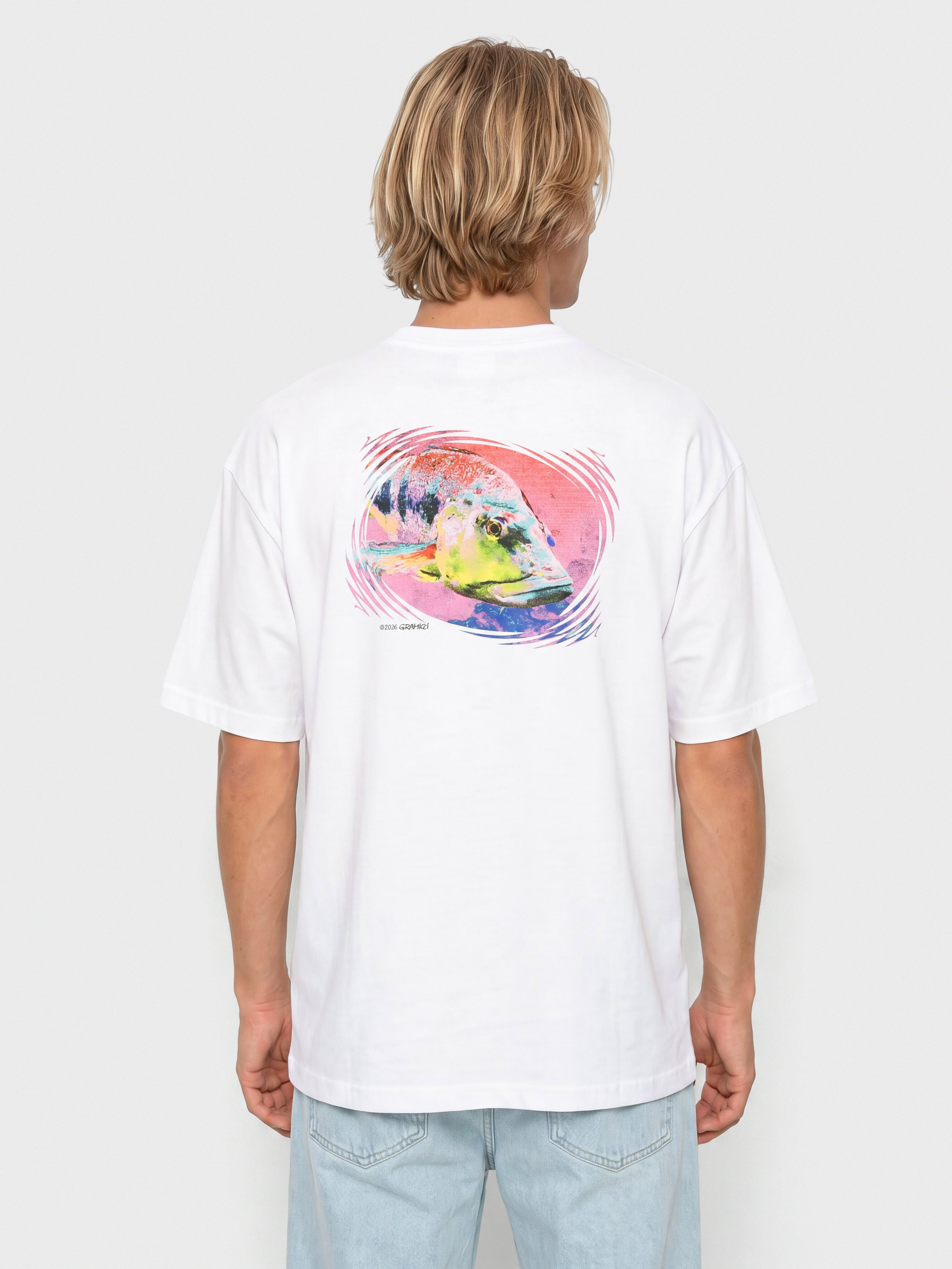 Póló Gramicci Bass (white)