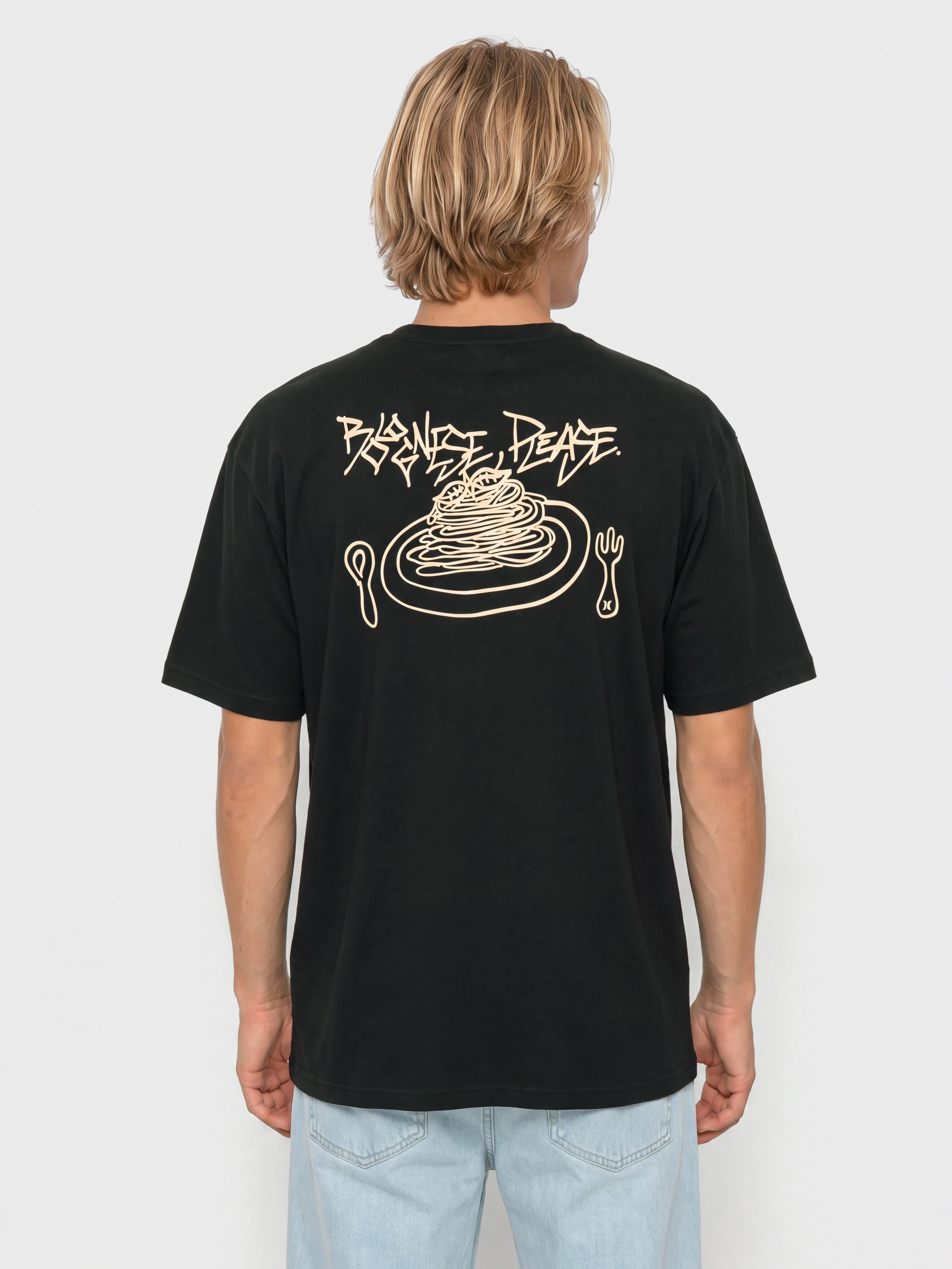 Póló Hurley Pasta (black)