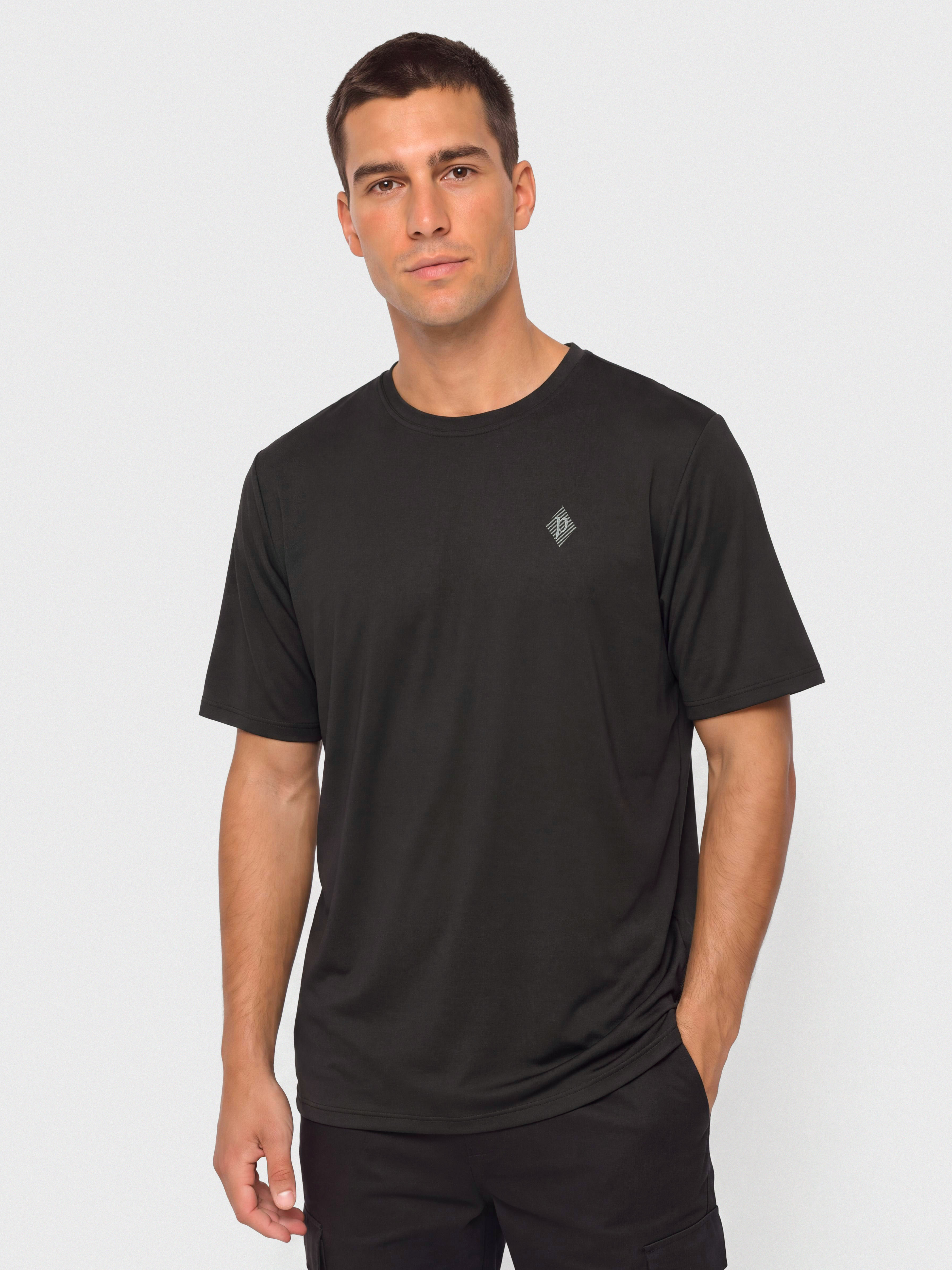 Póló Patagonia Cap Cool Daily Hut Tripper (black)