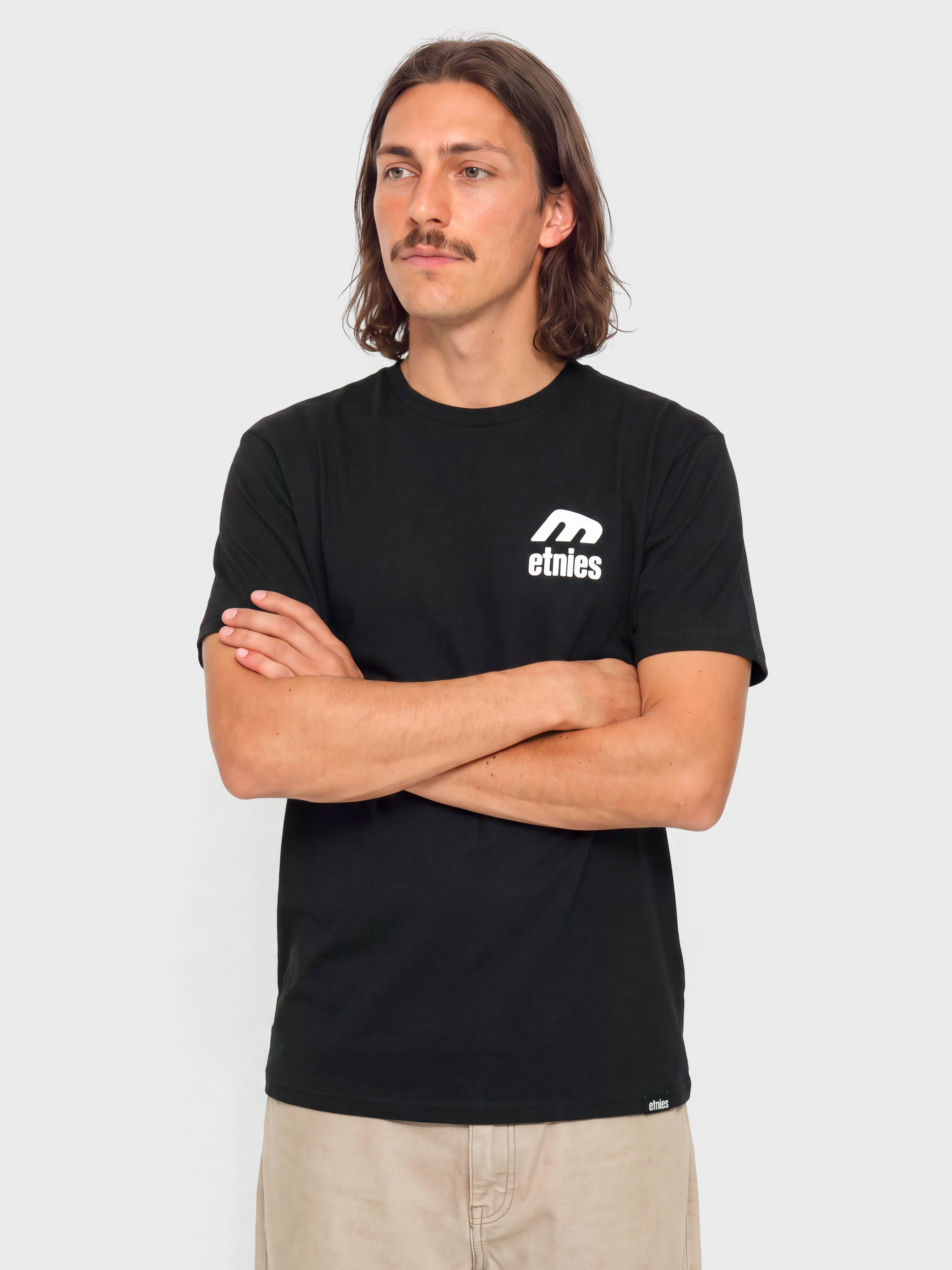 Etnies Team Póló (black/white)